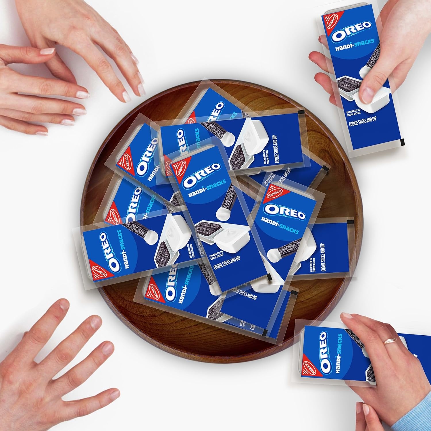 image:imageHandiSnacks OREO Cookie Sticks N Creme Dip Snack Packs 20 Snack PacksChocolate
