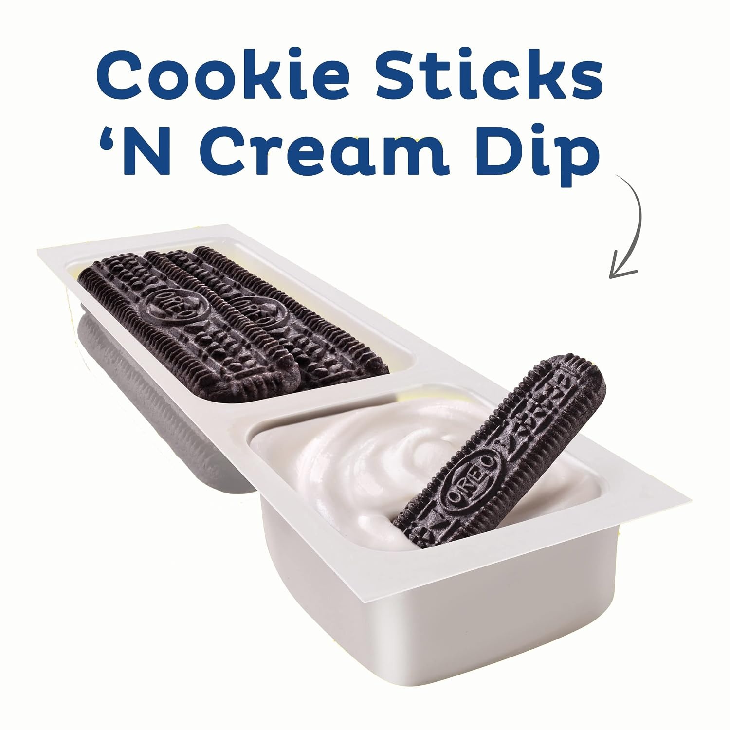 image:imageHandiSnacks OREO Cookie Sticks N Creme Dip Snack Packs 20 Snack PacksChocolate