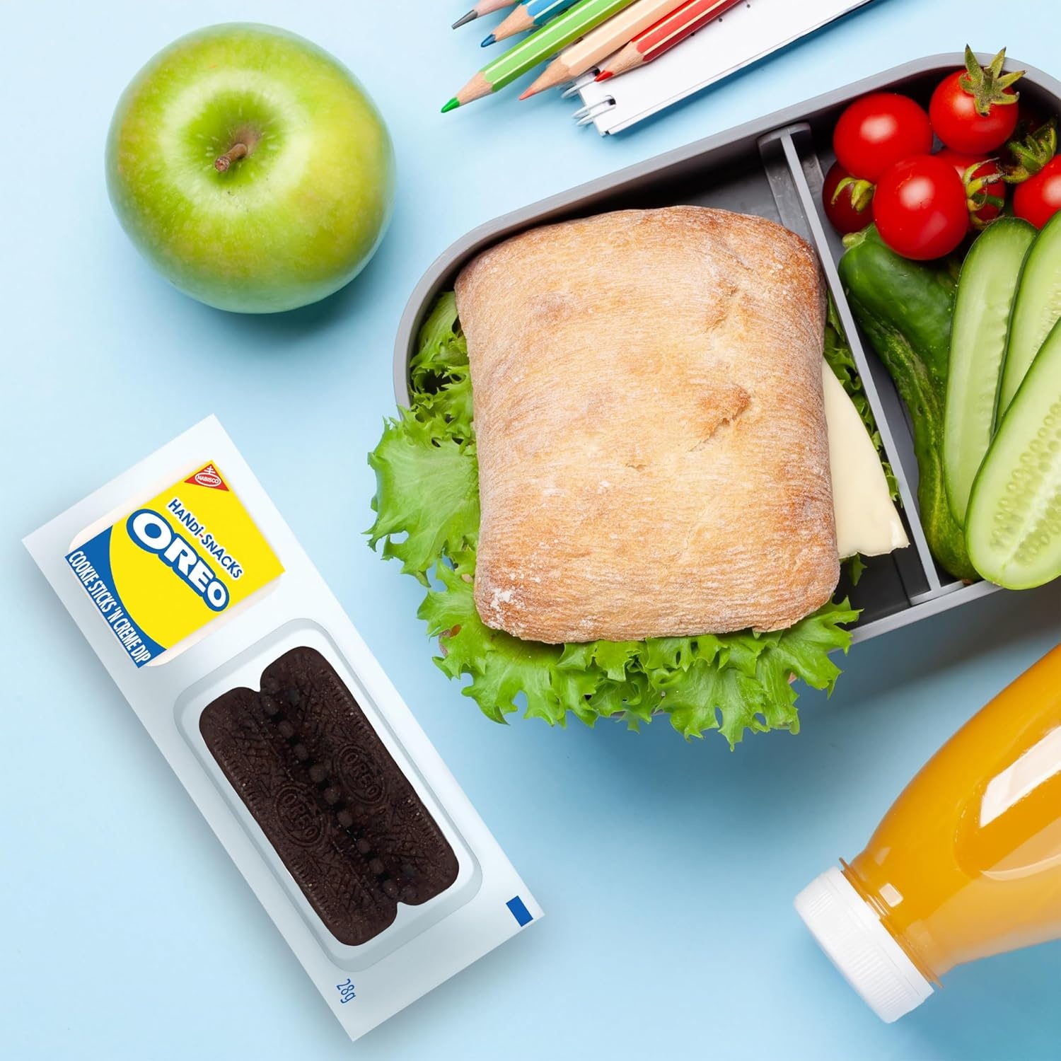 image:imageHandiSnacks OREO Cookie Sticks N Creme Dip Snack Packs 20 Snack PacksChocolate