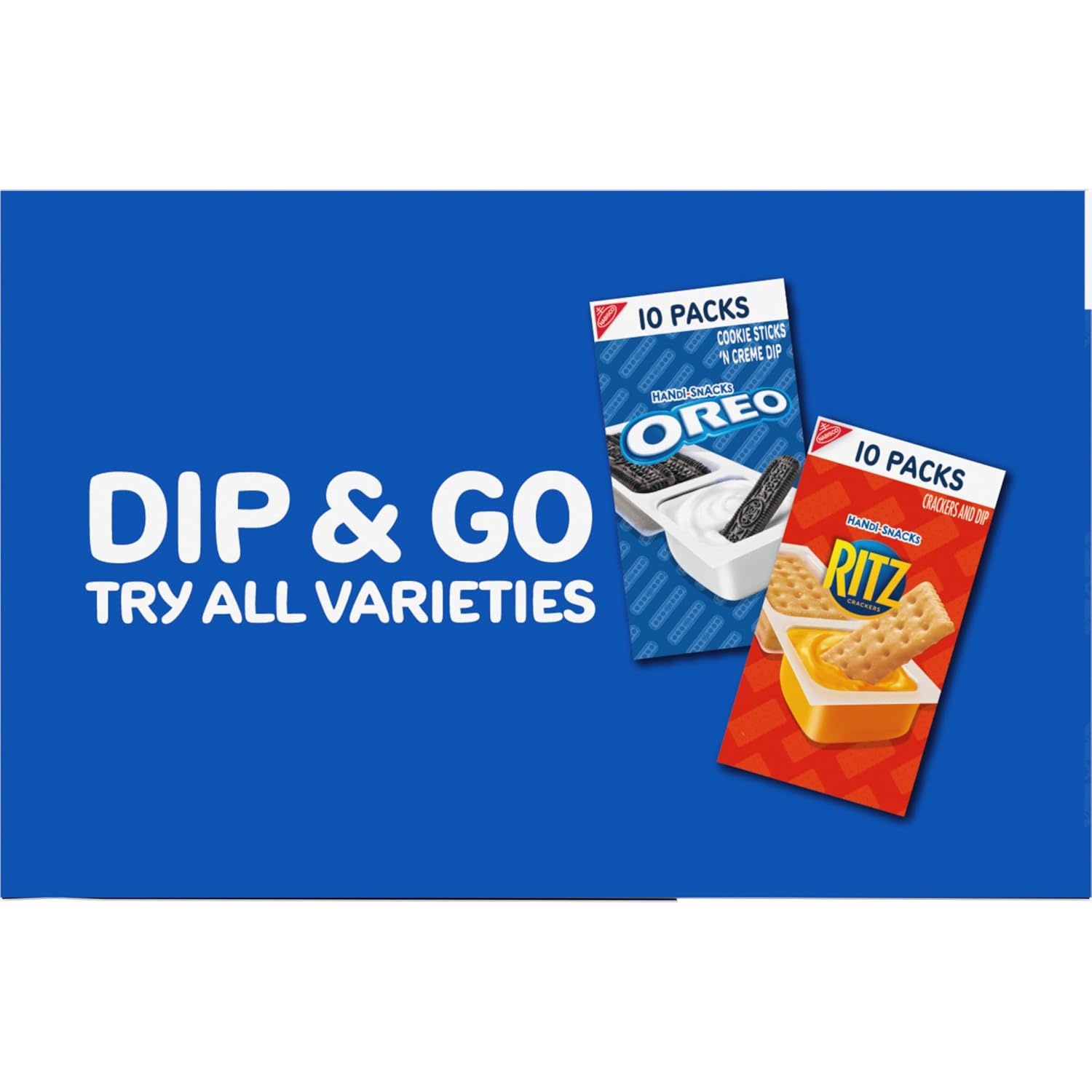 image:imageHandiSnacks OREO Cookie Sticks N Creme Dip Snack Packs 20 Snack PacksChocolate