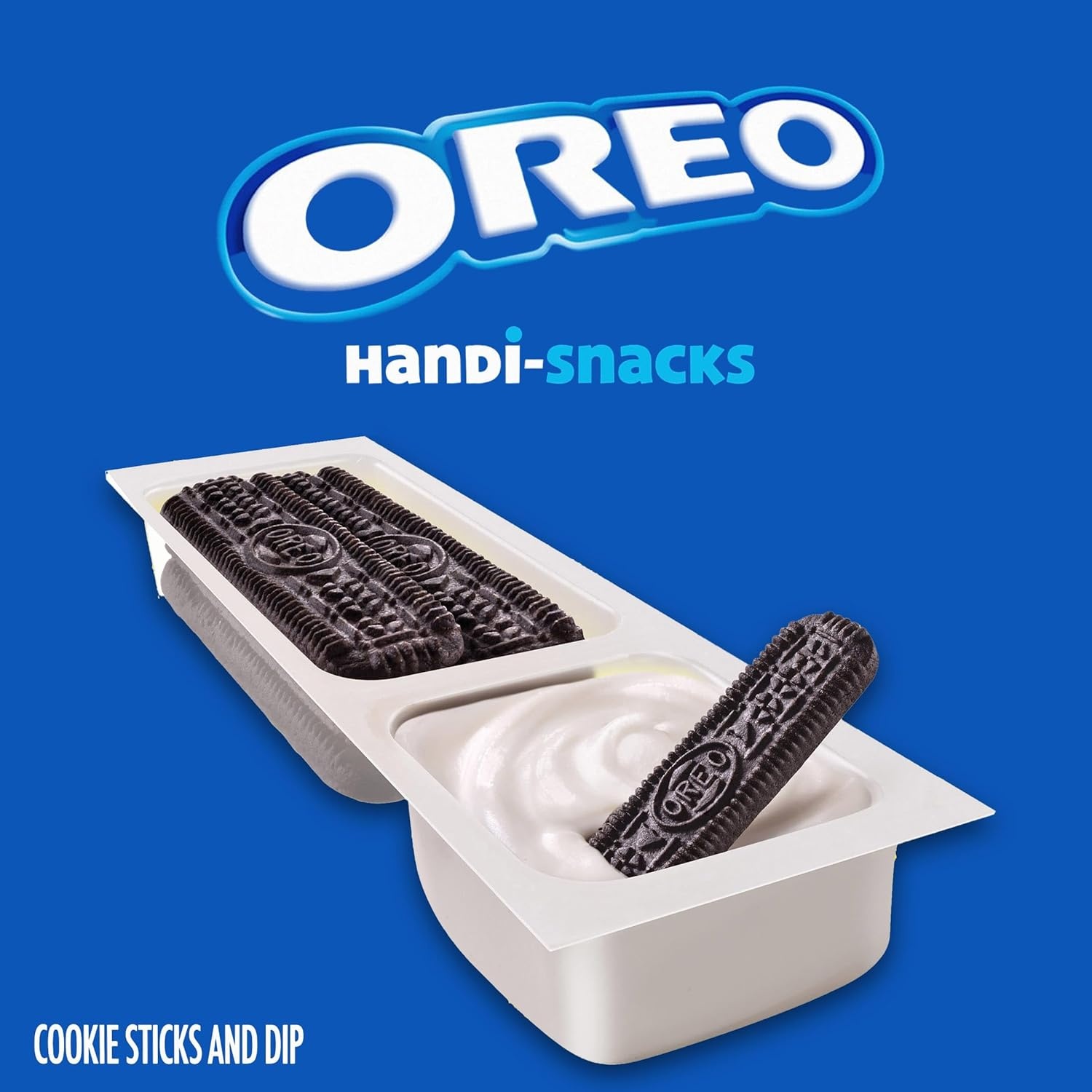 image:imageHandiSnacks OREO Cookie Sticks N Creme Dip Snack Packs 20 Snack PacksChocolate