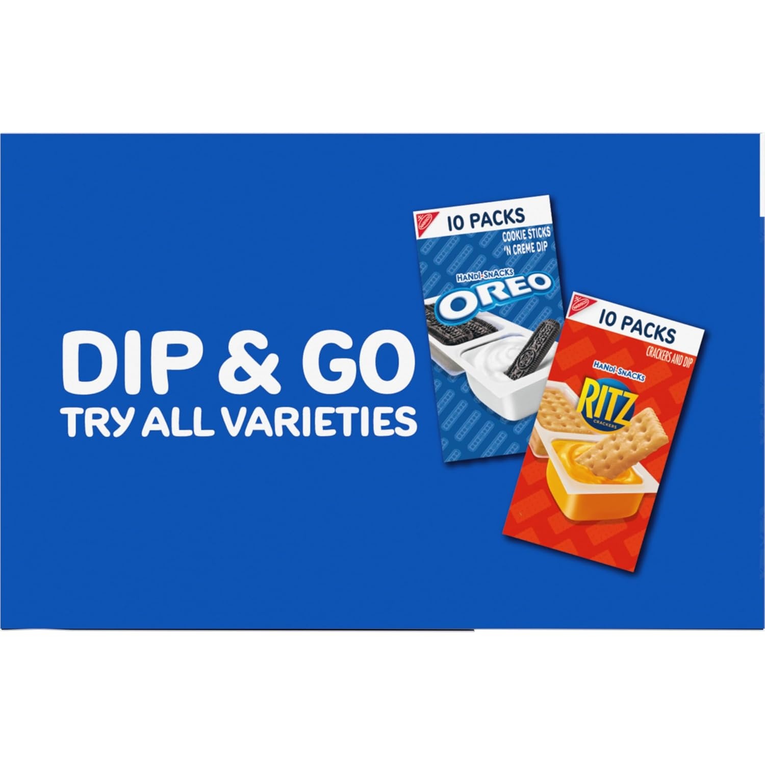 image:imageHandiSnacks OREO Cookie Sticks N Creme Dip Snack Packs 20 Snack PacksChocolate