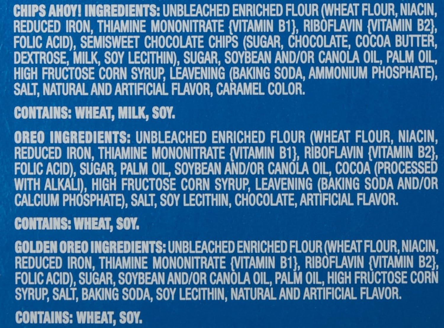 image:imageNabisco Sweet Treats Cookie Variety Pack OREO OREO Golden amp CHIPS AHOY 30 Snack Packs 2 Cookies Per Pack30 Count Pack of 2