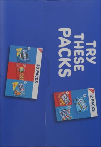 image:imageNabisco Team Favorites Variety Pack Oreo Mini Chips Ahoy Mini Teddy Grahams Honey and Barnums Animal Crackers 30 Snack Packs1 Ounce Pack of 120