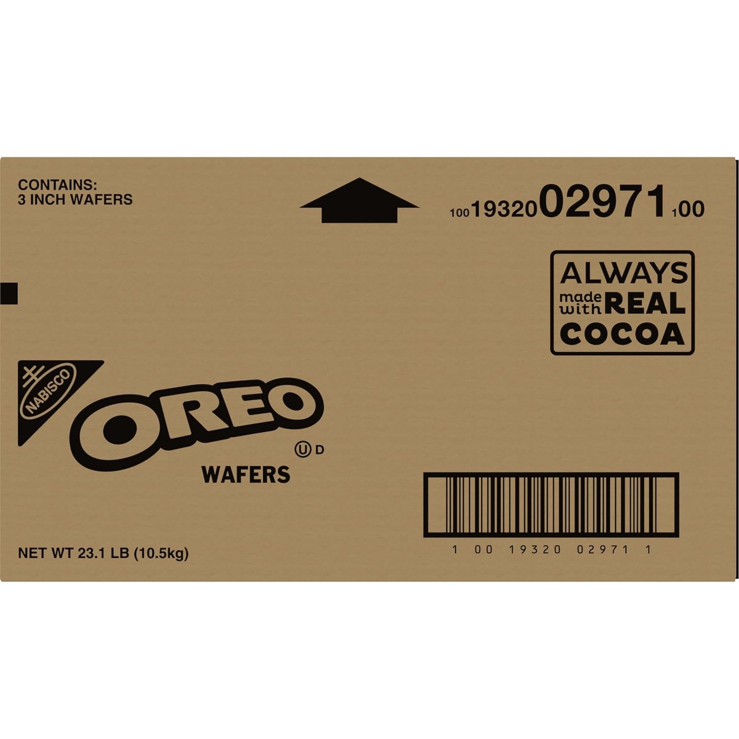 image:imageOREO 3inch Chocolate Wafers 231 lb Box