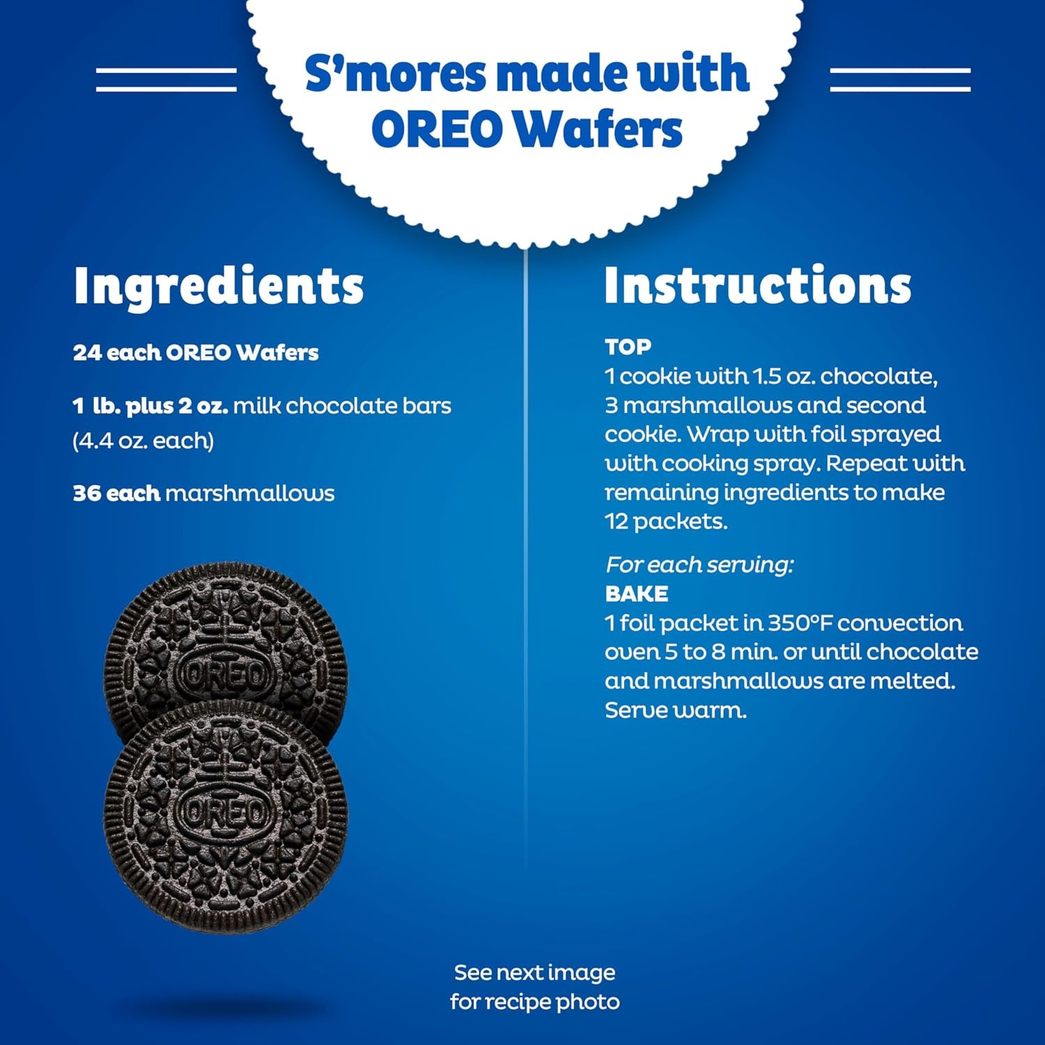 image:imageOREO 3inch Chocolate Wafers 231 lb Box