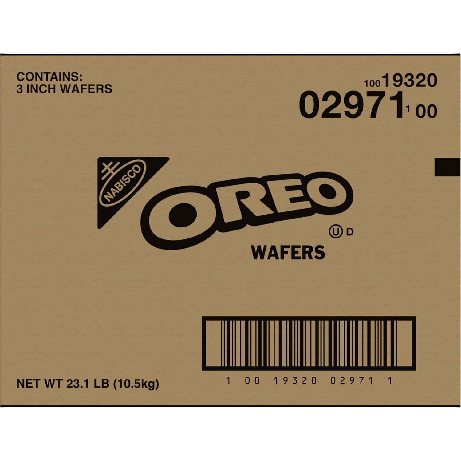 image:imageOREO 3inch Chocolate Wafers 231 lb Box
