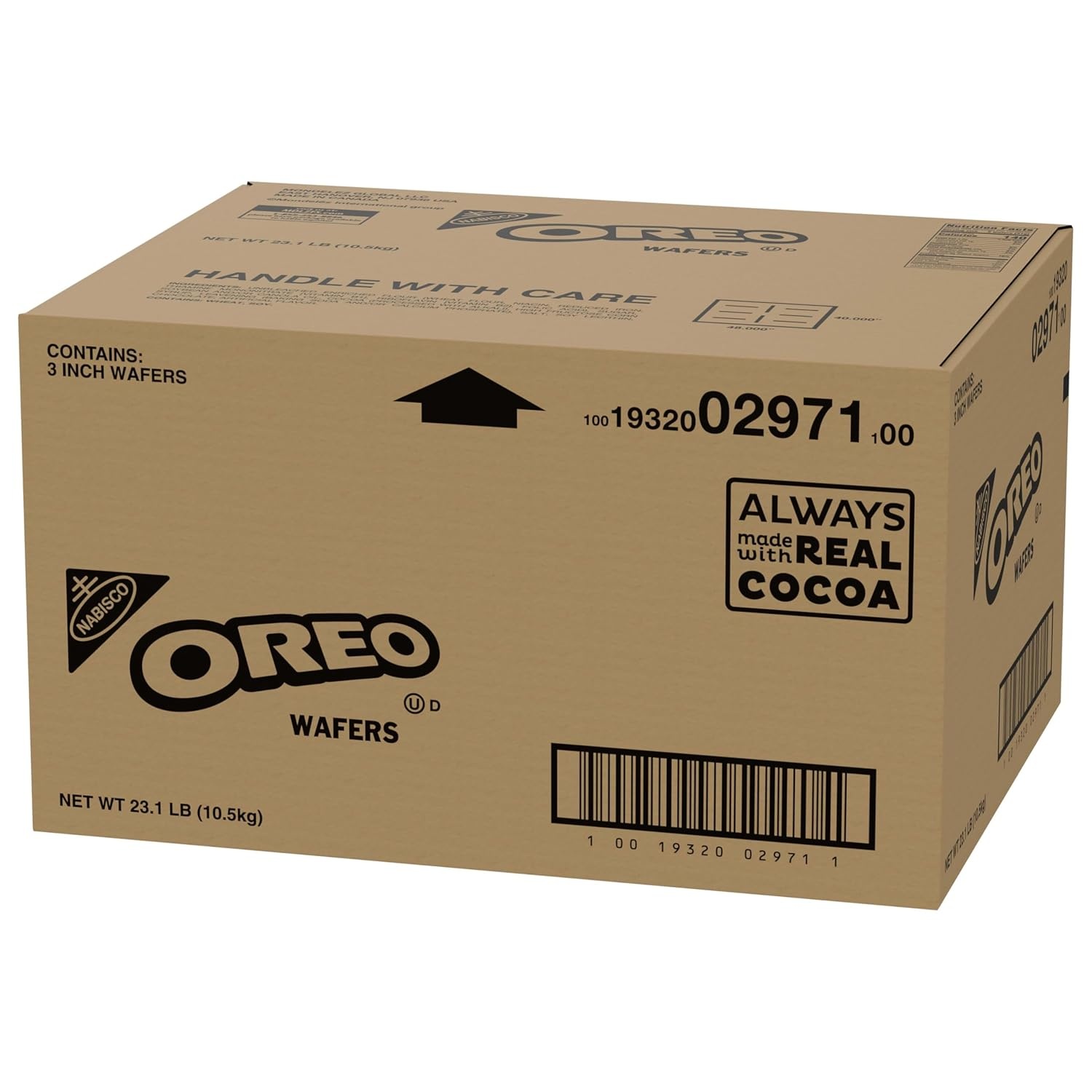 image:imageOREO 3inch Chocolate Wafers 231 lb Box