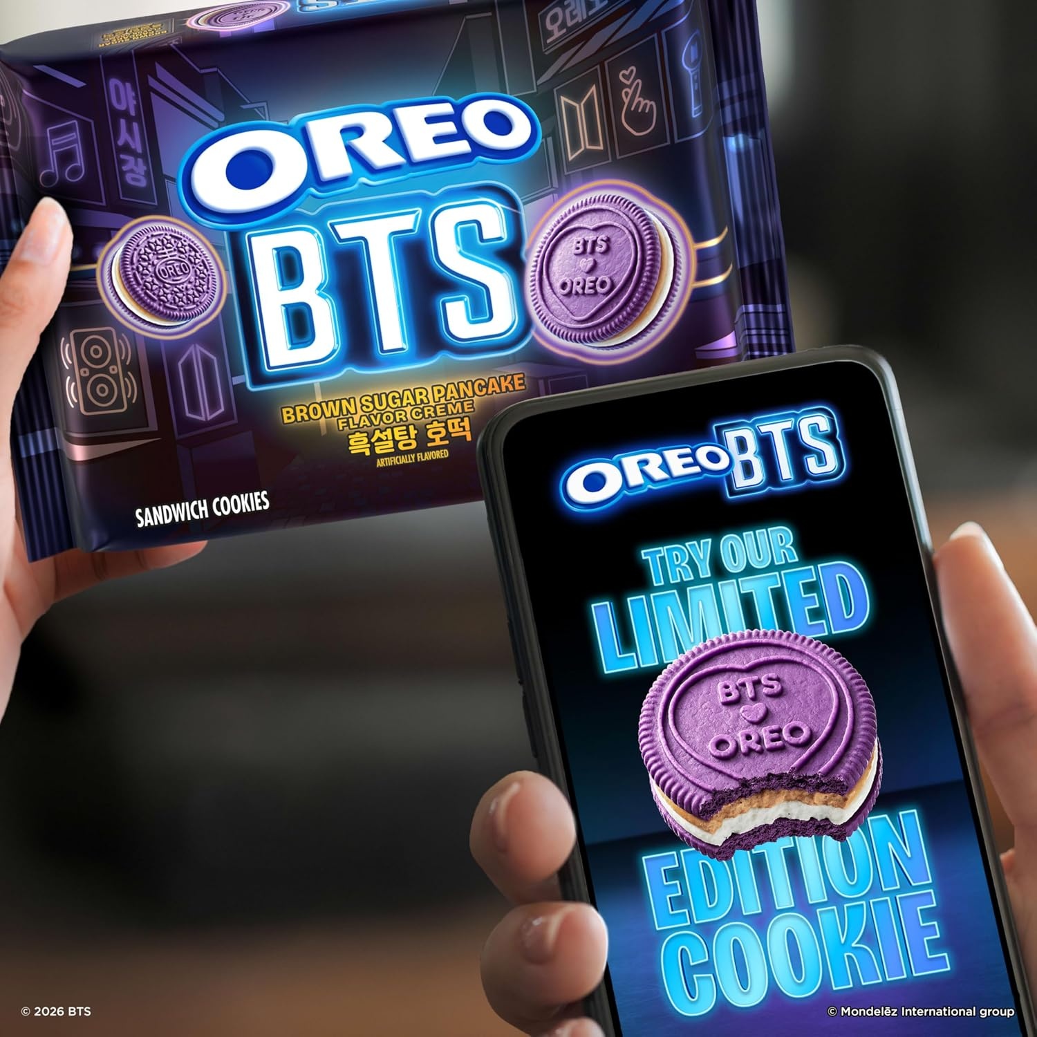 image:imageOREO BTS Sandwich Cookies Limited Edition 1068 oz1068 Ounce Pack of 1