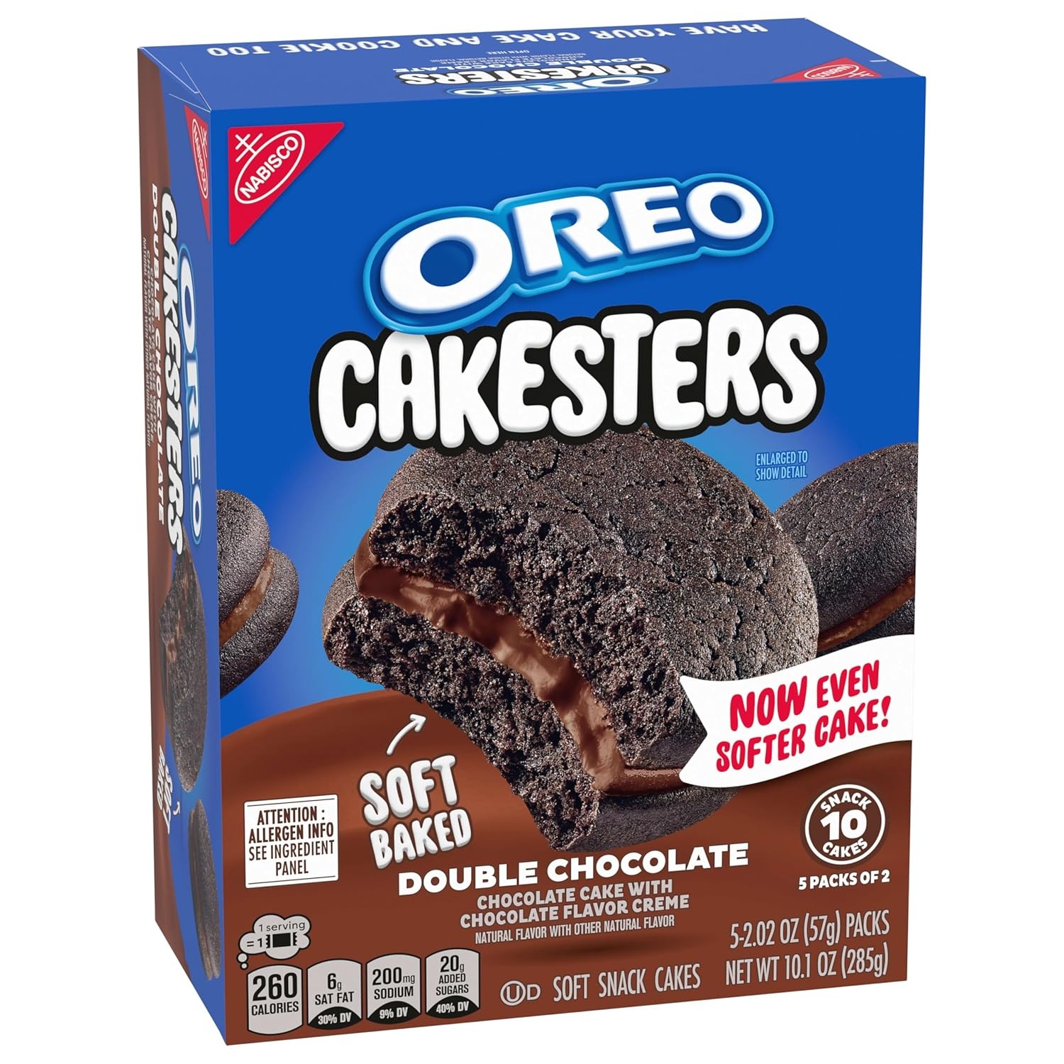 image:imageOREO Cakesters Confetti Cake Soft Snack Cakes 5202 oz Snack PacksChocolate