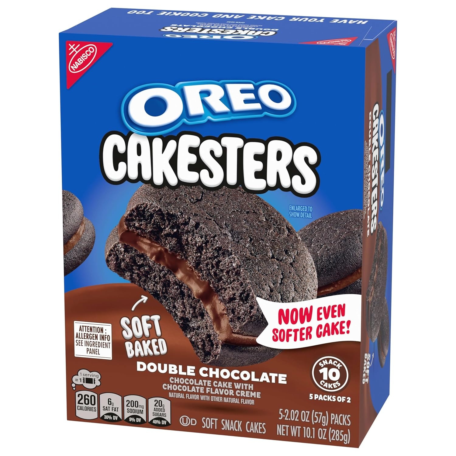 image:imageOREO Cakesters Confetti Cake Soft Snack Cakes 5202 oz Snack PacksChocolate