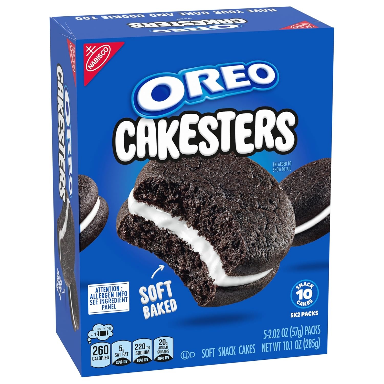 image:imageOREO Cakesters Confetti Cake Soft Snack Cakes 5202 oz Snack PacksTraditional