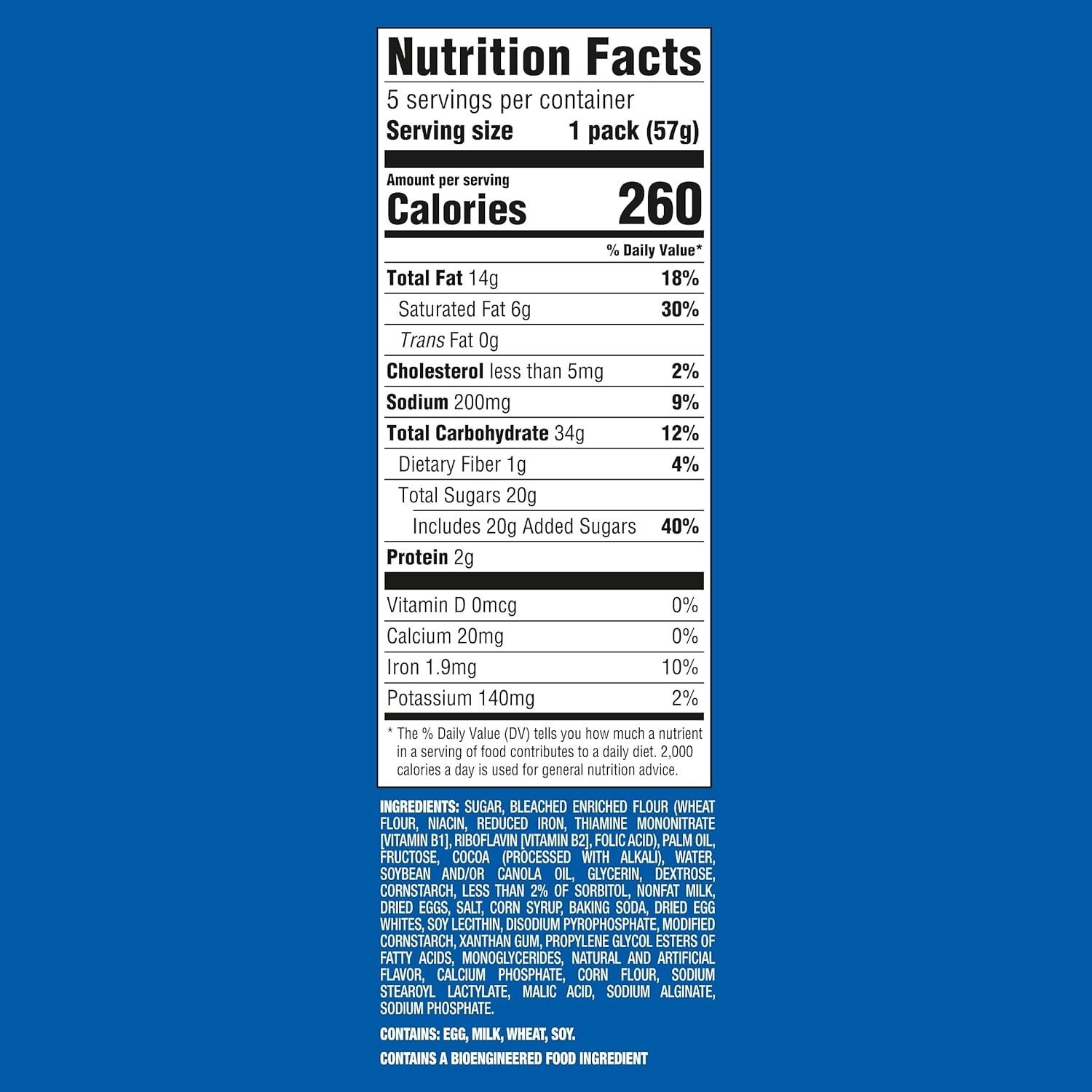 image:imageOREO Cakesters Double Chocolate Soft Snack Cakes 5 202 oz Snack Packs