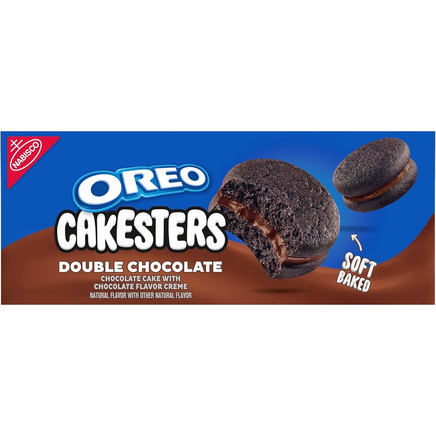 image:imageOREO Cakesters Double Chocolate Soft Snack Cakes 5 202 oz Snack Packs