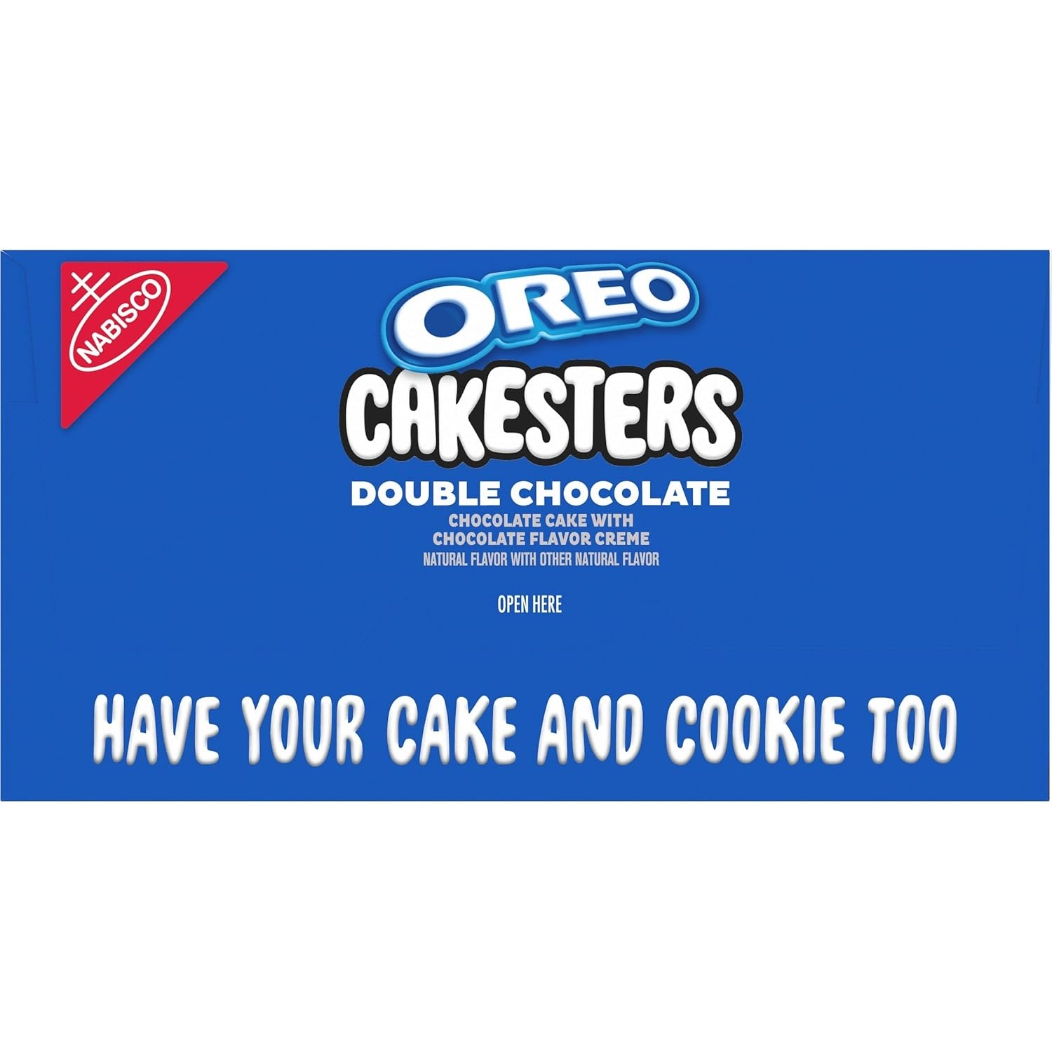 image:imageOREO Cakesters Double Chocolate Soft Snack Cakes 5 202 oz Snack Packs