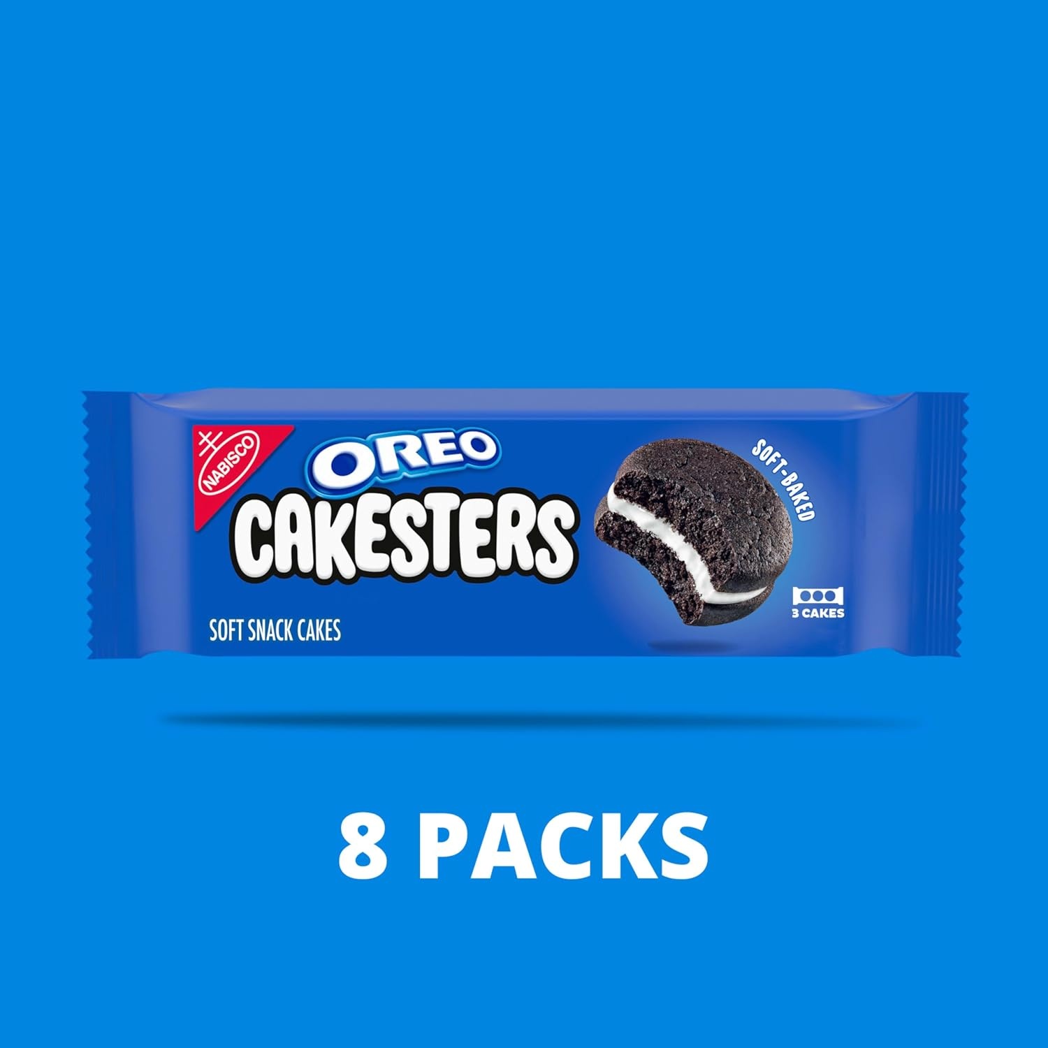 image:imageOREO Cakesters Soft Snack Cakes 8303 oz Snack Packs303 Ounce Pack of 8