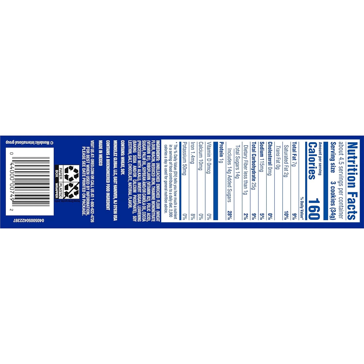 image:imageOREO Chocolate Sandwich Cookies 12525 oz Boxes