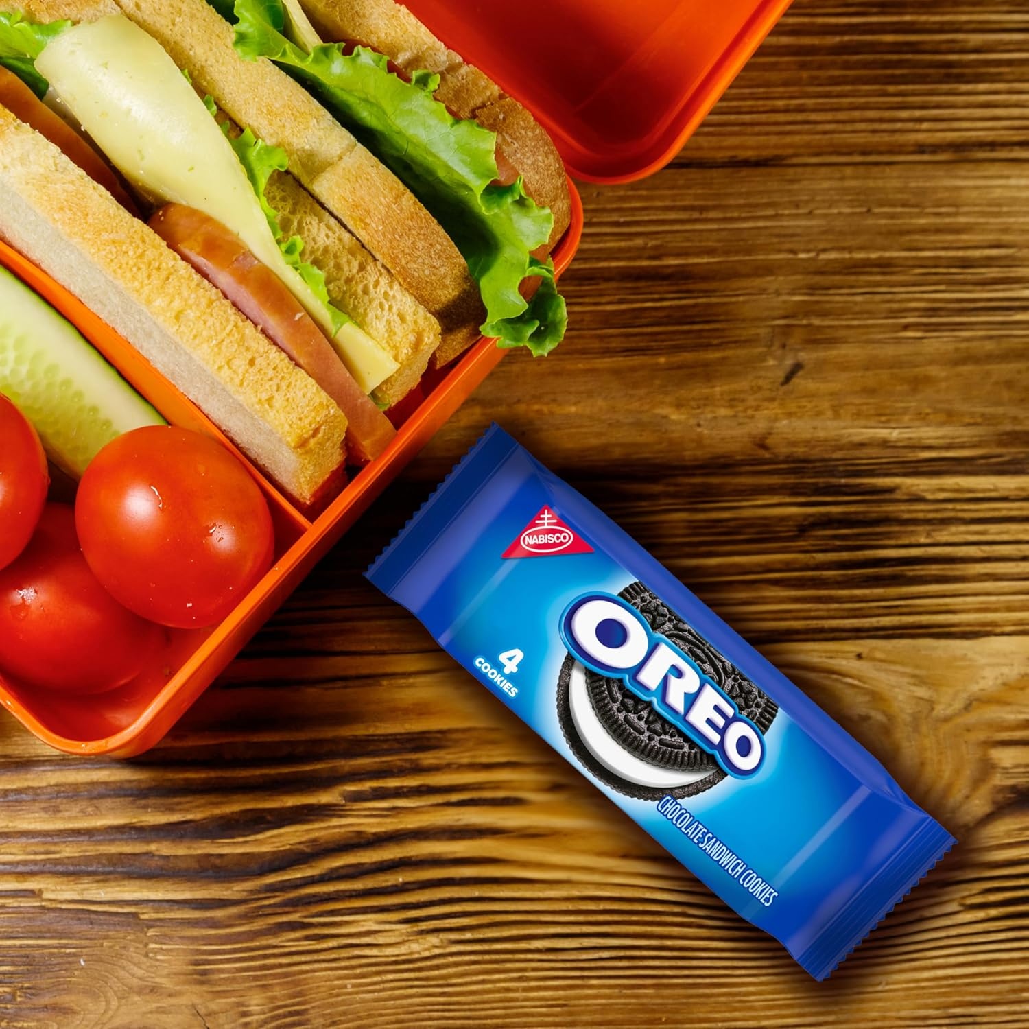 image:imageOREO Chocolate Sandwich Cookies 40 Snack Packs 4 Cookies Per Pack 4 BoxesNEW