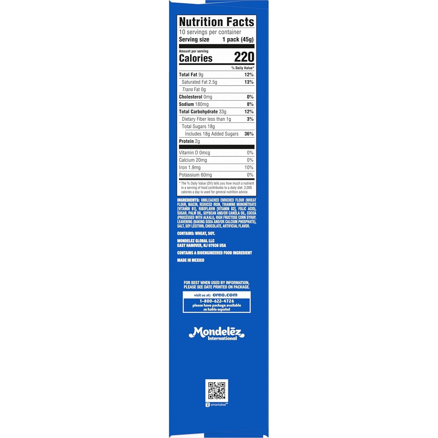 image:imageOREO Chocolate Sandwich Cookies 40 Snack Packs 4 Cookies Per Pack 4 BoxesNEW