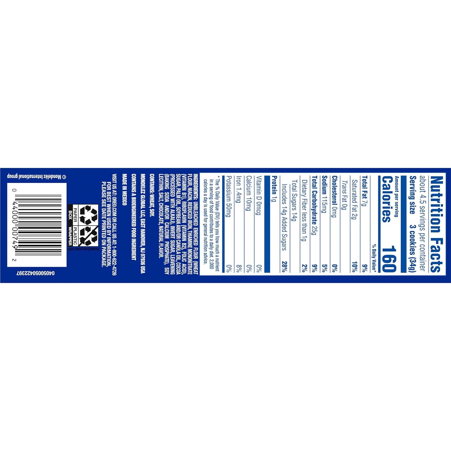 image:imageOREO Chocolate Sandwich Cookies 52 oz