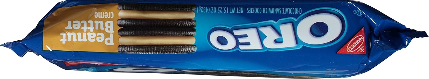 image:imageOREO Chocolate Sandwich Cookies Family Size 3 PacksCHOCOLATE PEANUT BUTTER