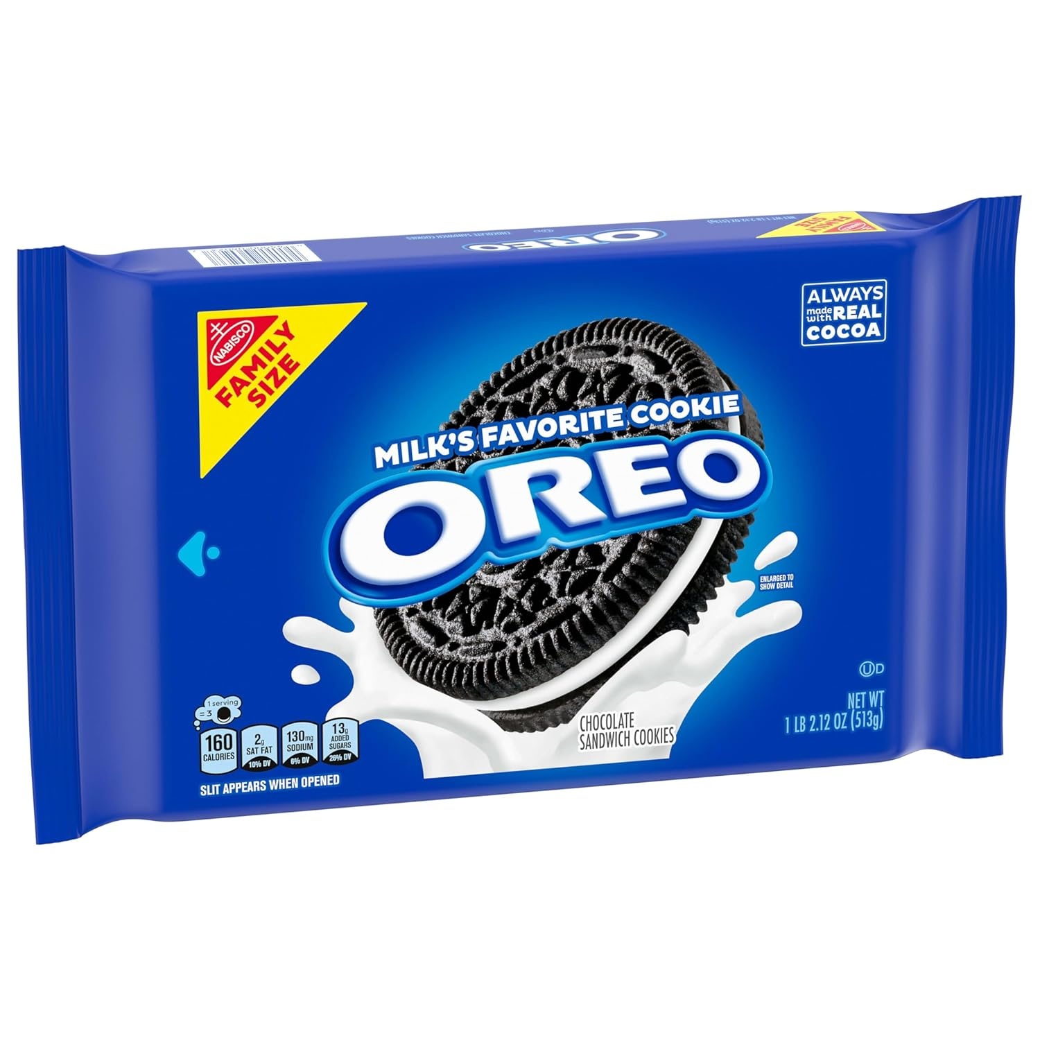 image:imageOREO Chocolate Sandwich Cookies Family Size 3 PacksChocolate