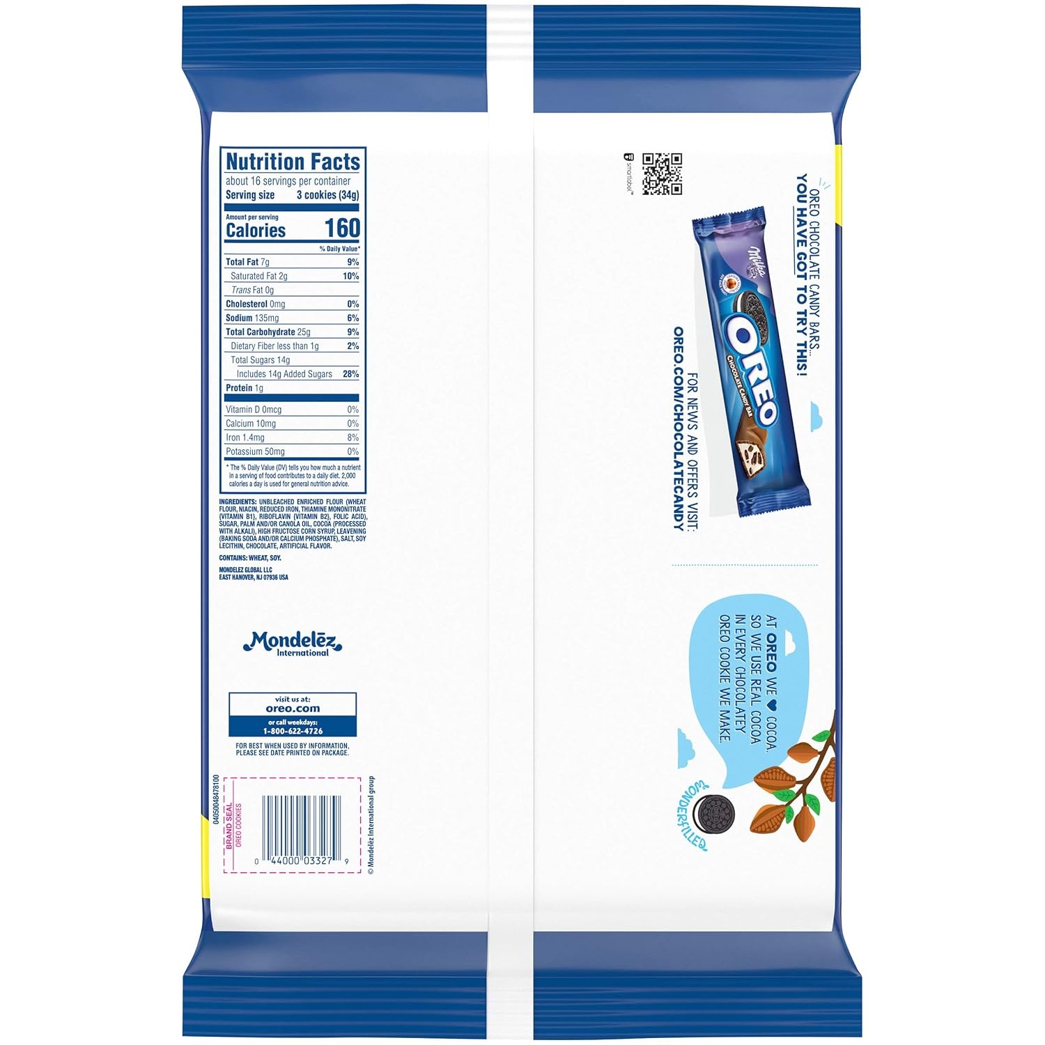 image:imageOREO Chocolate Sandwich Cookies Family Size 3 PacksChocolate