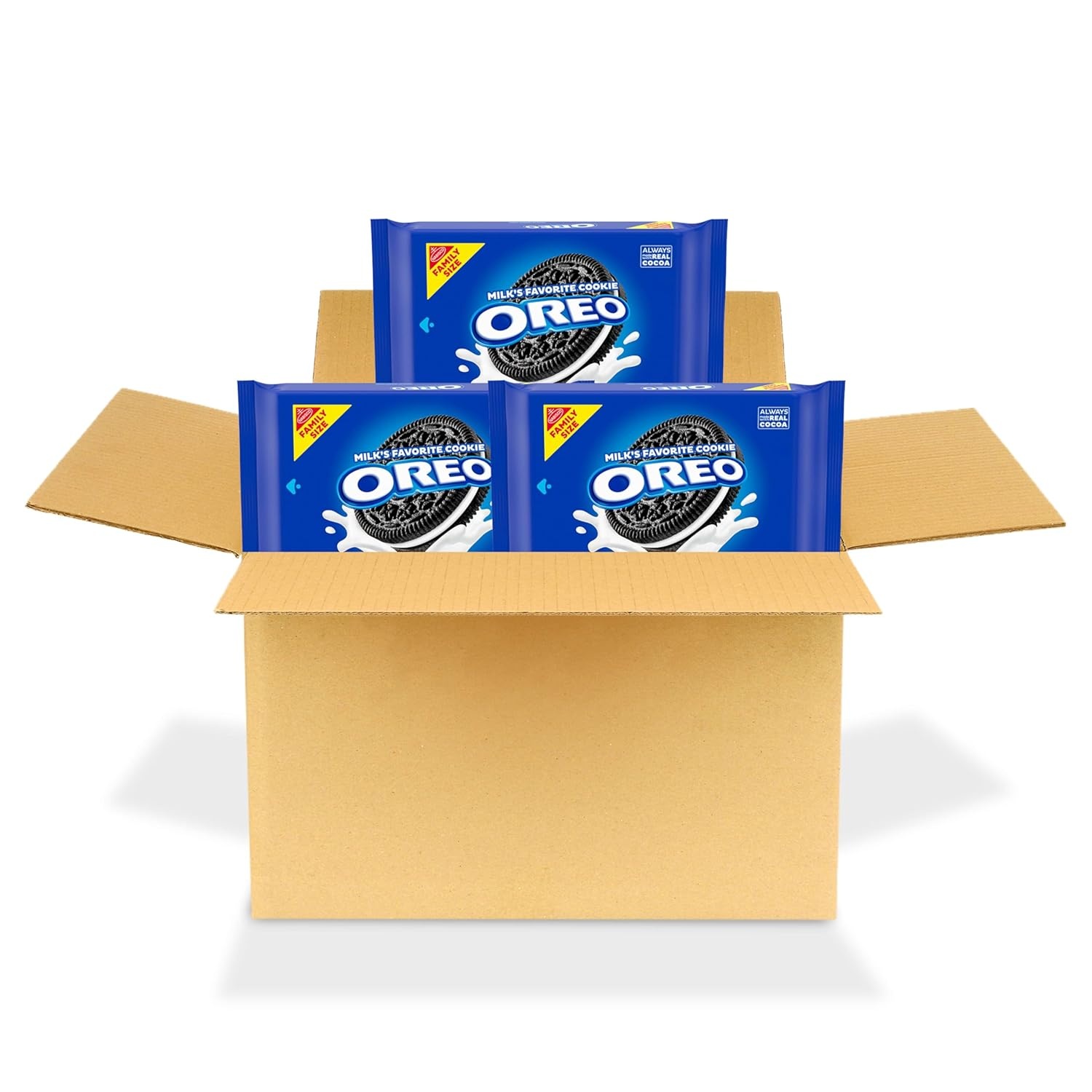 image:imageOREO Chocolate Sandwich Cookies Family Size 3 PacksChocolate