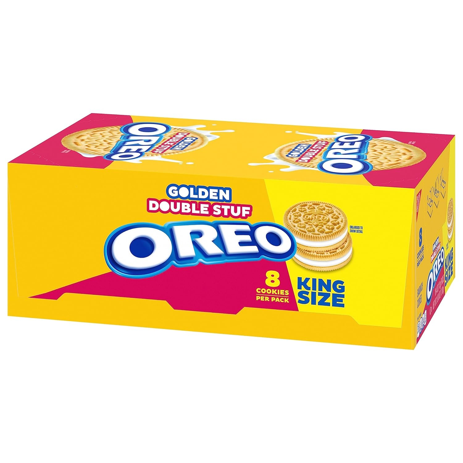 image:imageOREO Chocolate Sandwich Cookies Family Size 3 PacksDouble Stuf Golden