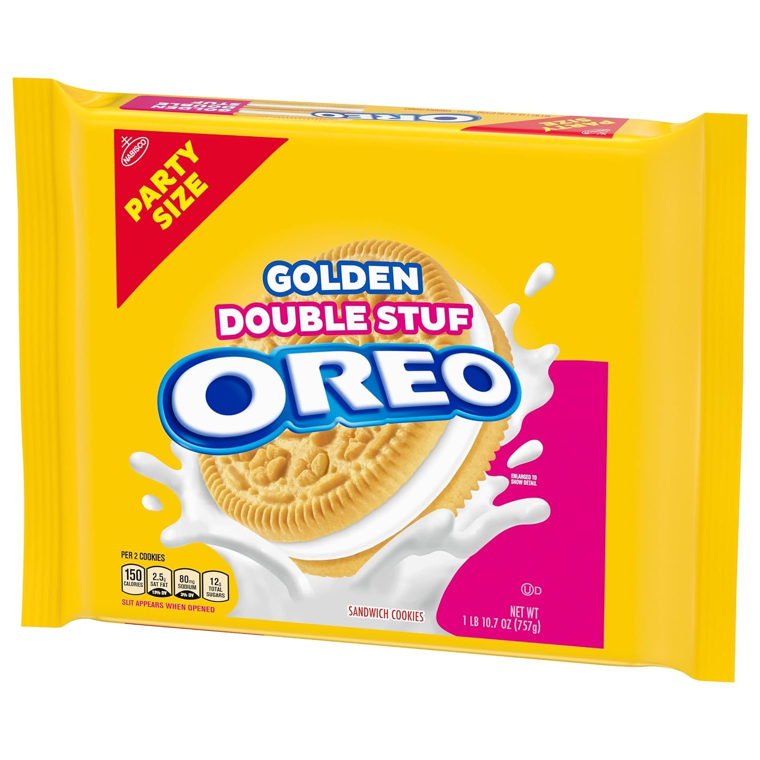 image:imageOREO Chocolate Sandwich Cookies Family Size 3 PacksDouble Stuf Golden