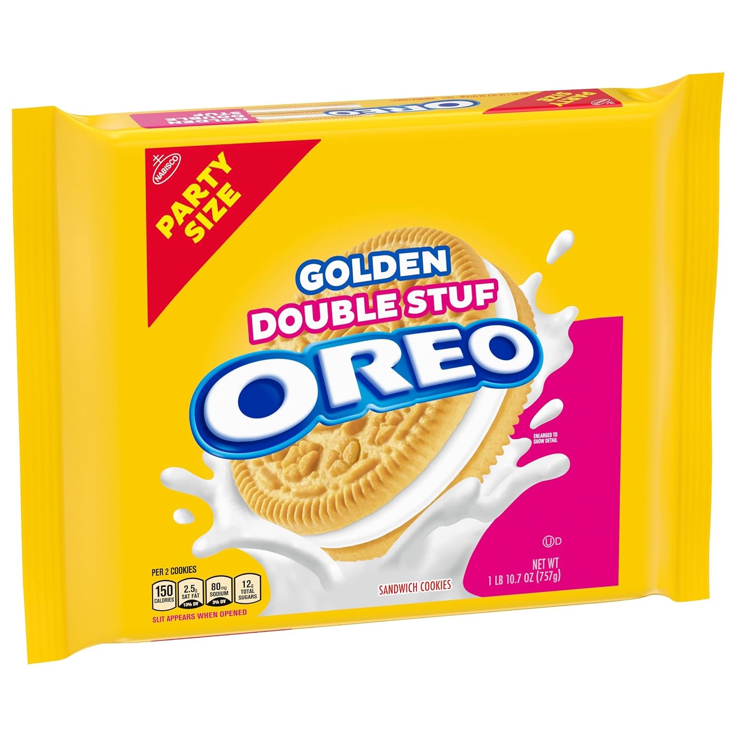 image:imageOREO Chocolate Sandwich Cookies Family Size 3 PacksDouble Stuf Golden