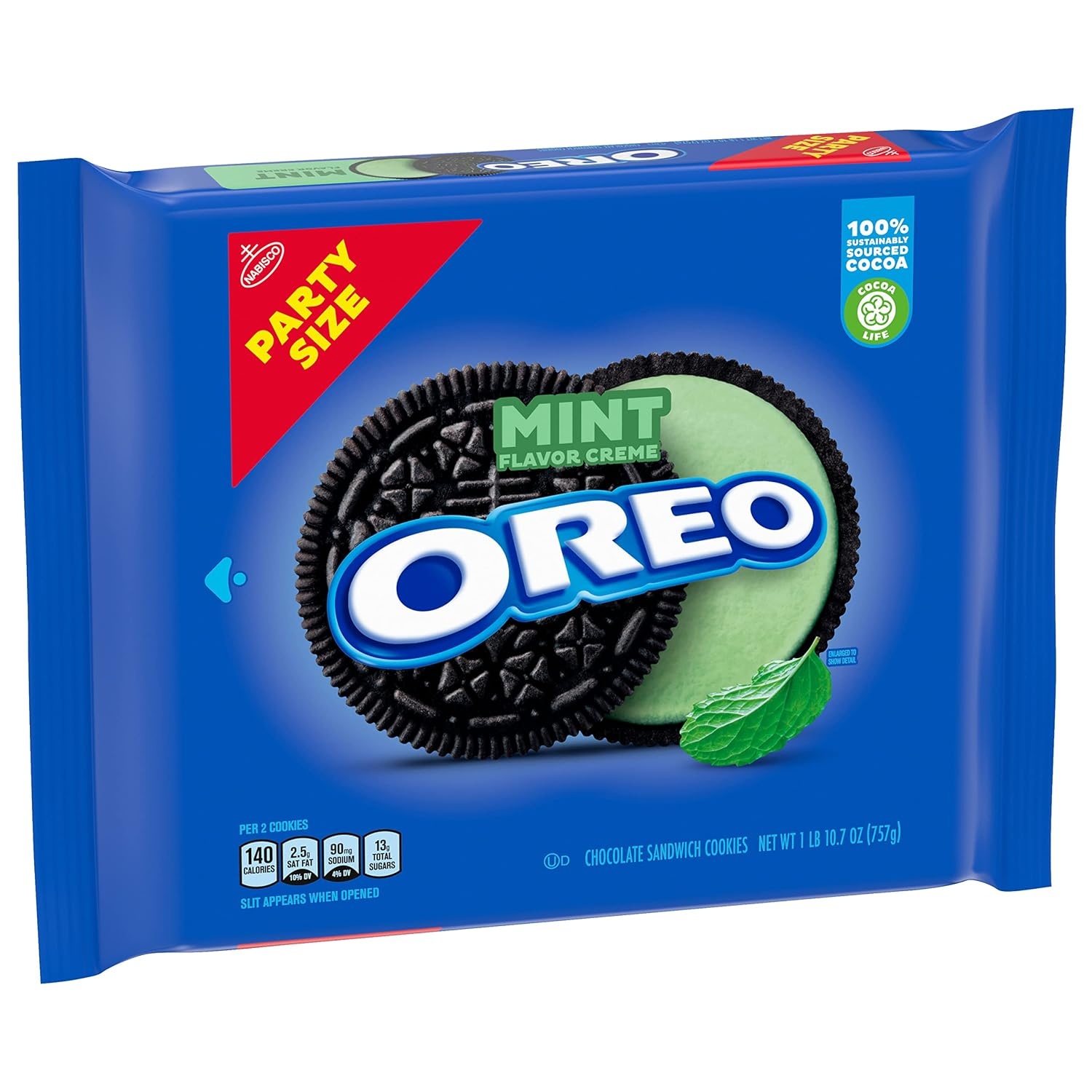 image:imageOREO Chocolate Sandwich Cookies Family Size 3 PacksMint