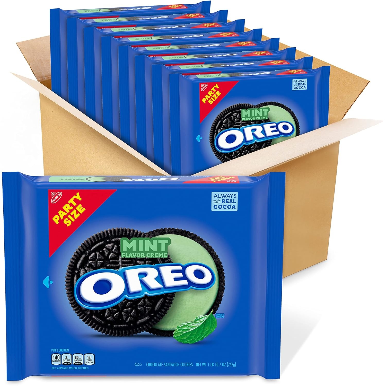 image:imageOREO Chocolate Sandwich Cookies Family Size 3 PacksMint