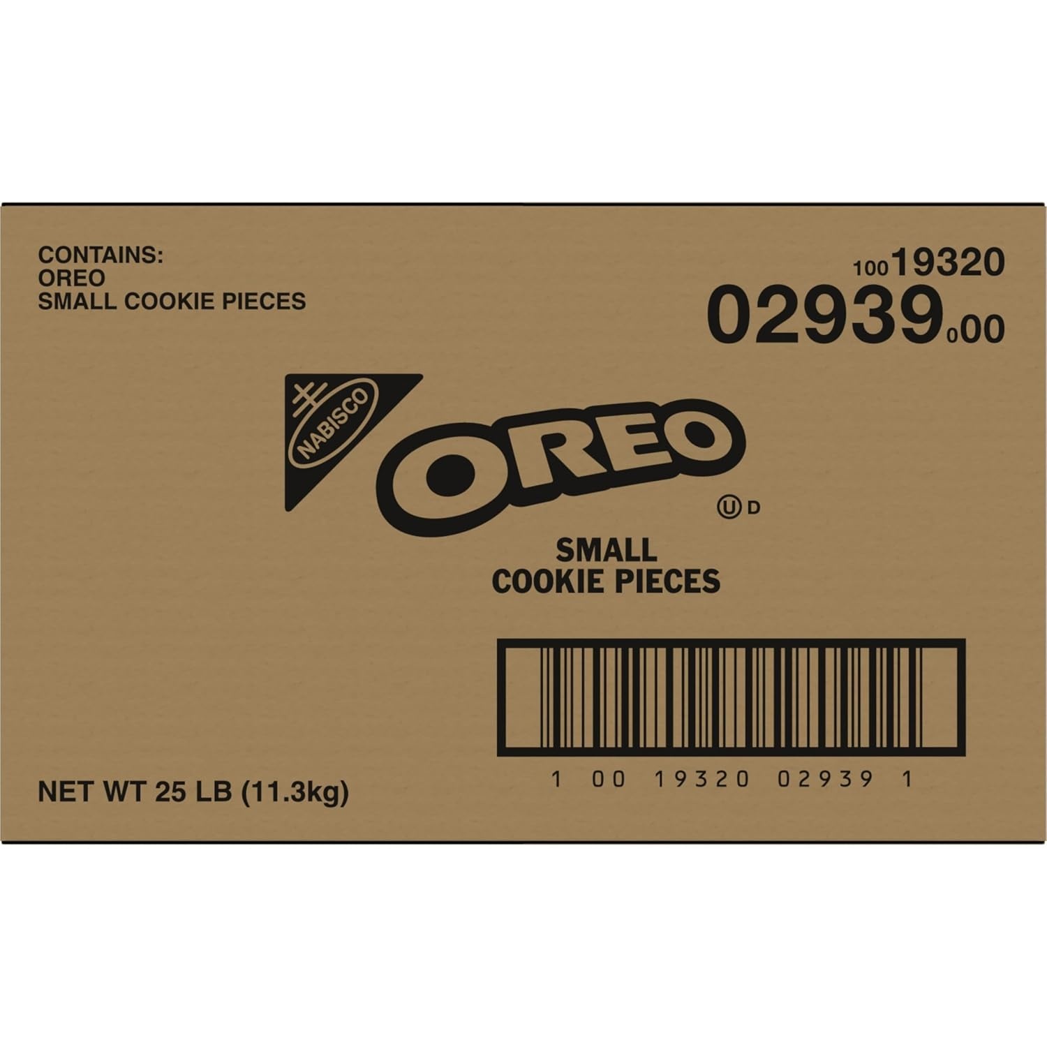 image:imageOREO Chocolate Sandwich Cookies Small Cookie Pieces 25 lb Box
