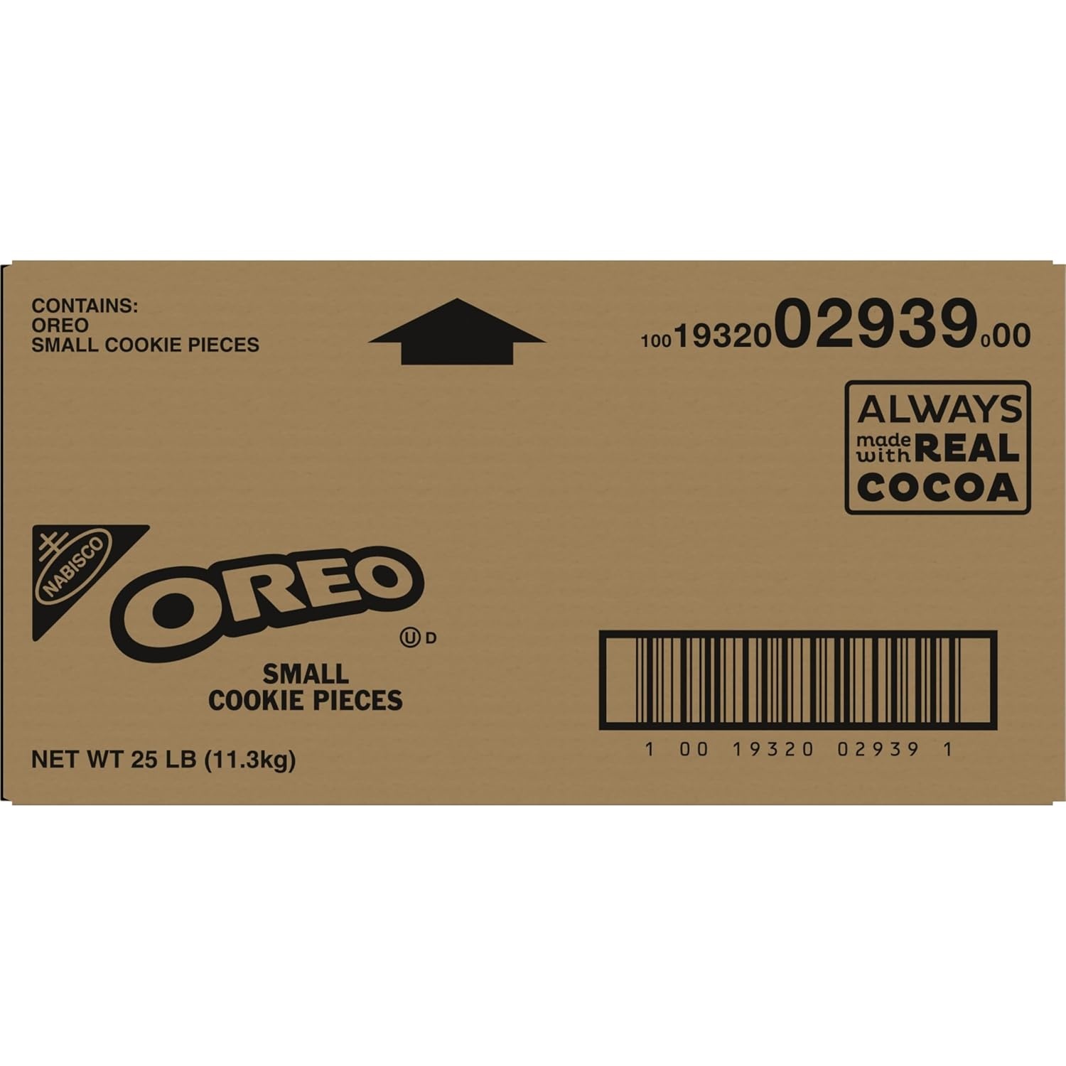 image:imageOREO Chocolate Sandwich Cookies Small Cookie Pieces 25 lb Box