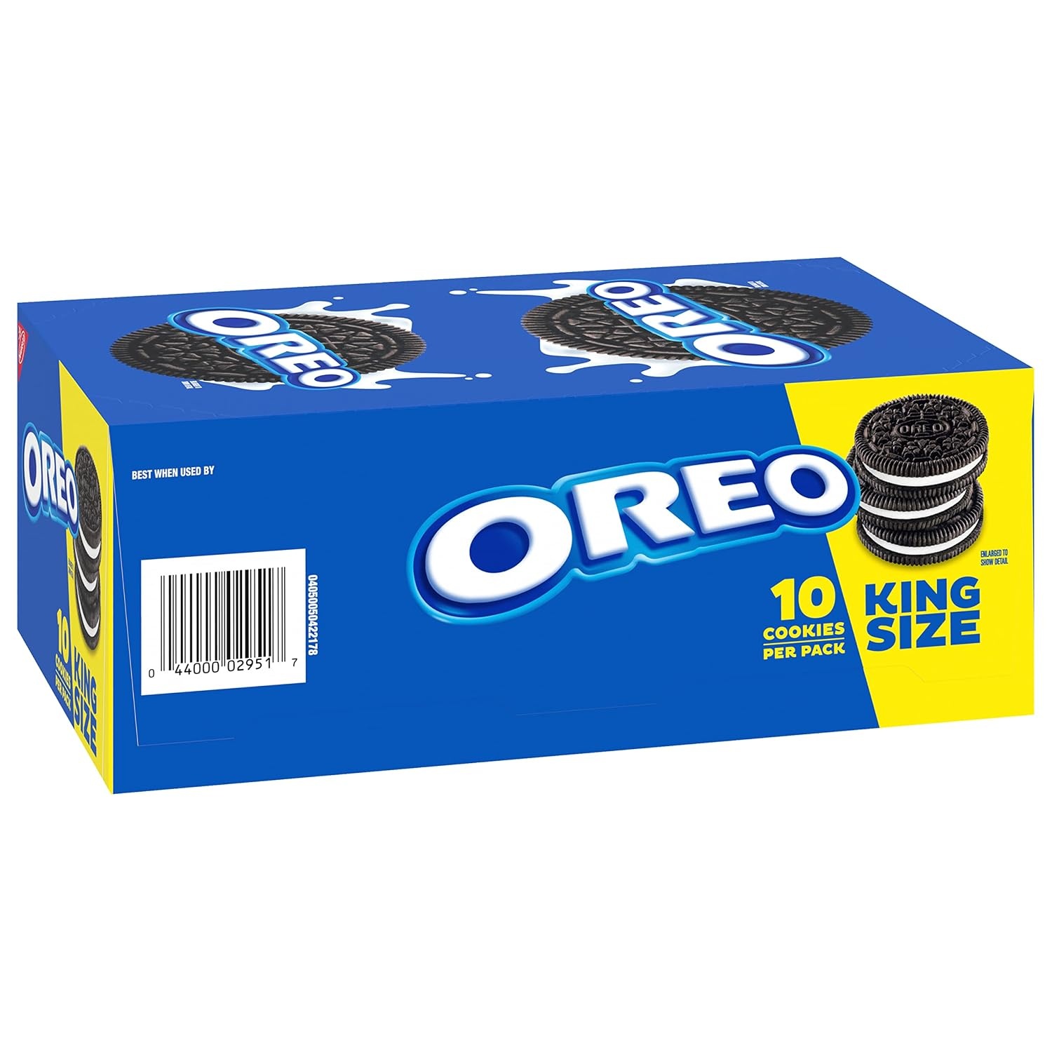 image:imageOREO Double Stuf Chocolate Sandwich Cookies Family Size 3 PacksChocolate