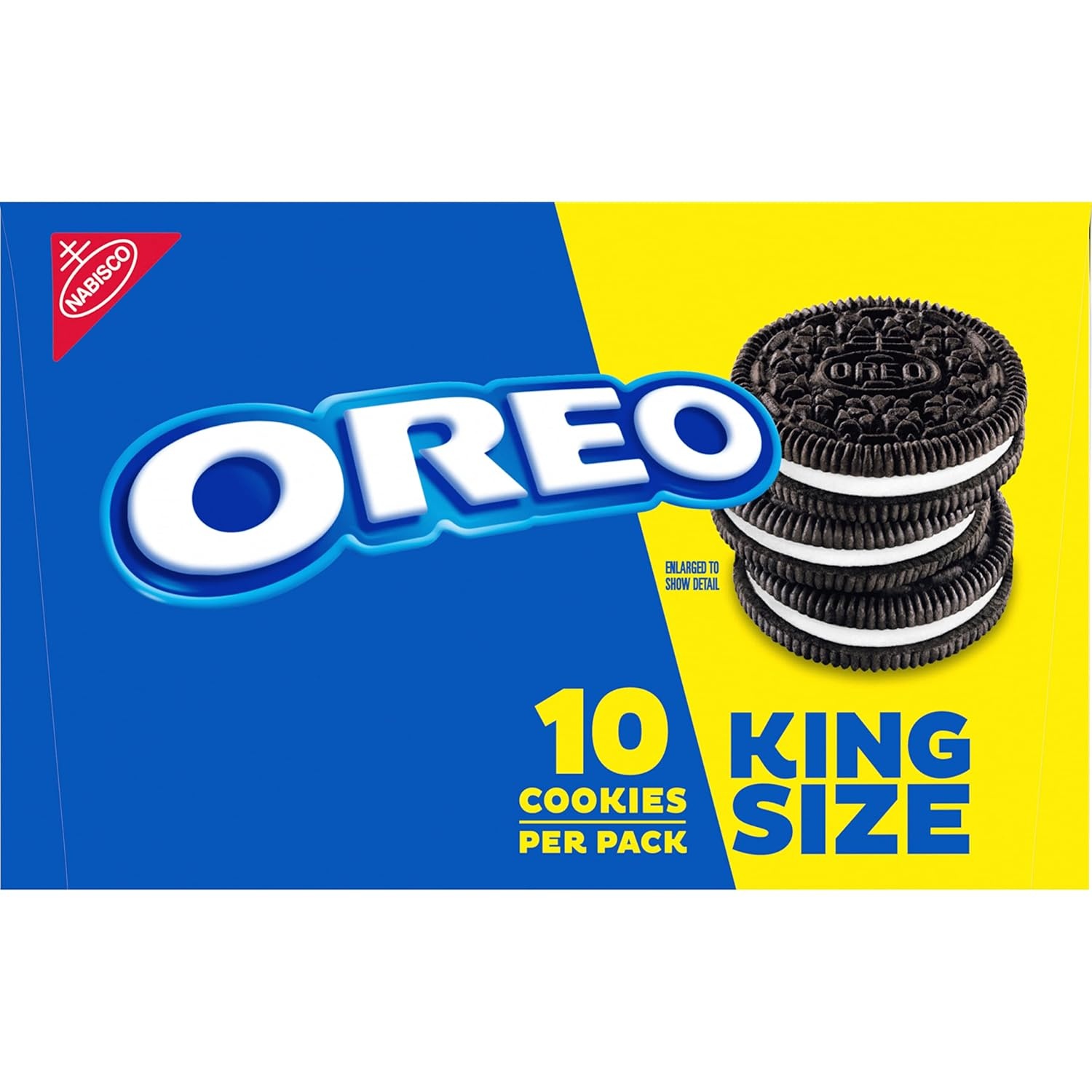 image:imageOREO Double Stuf Chocolate Sandwich Cookies Family Size 3 PacksChocolate