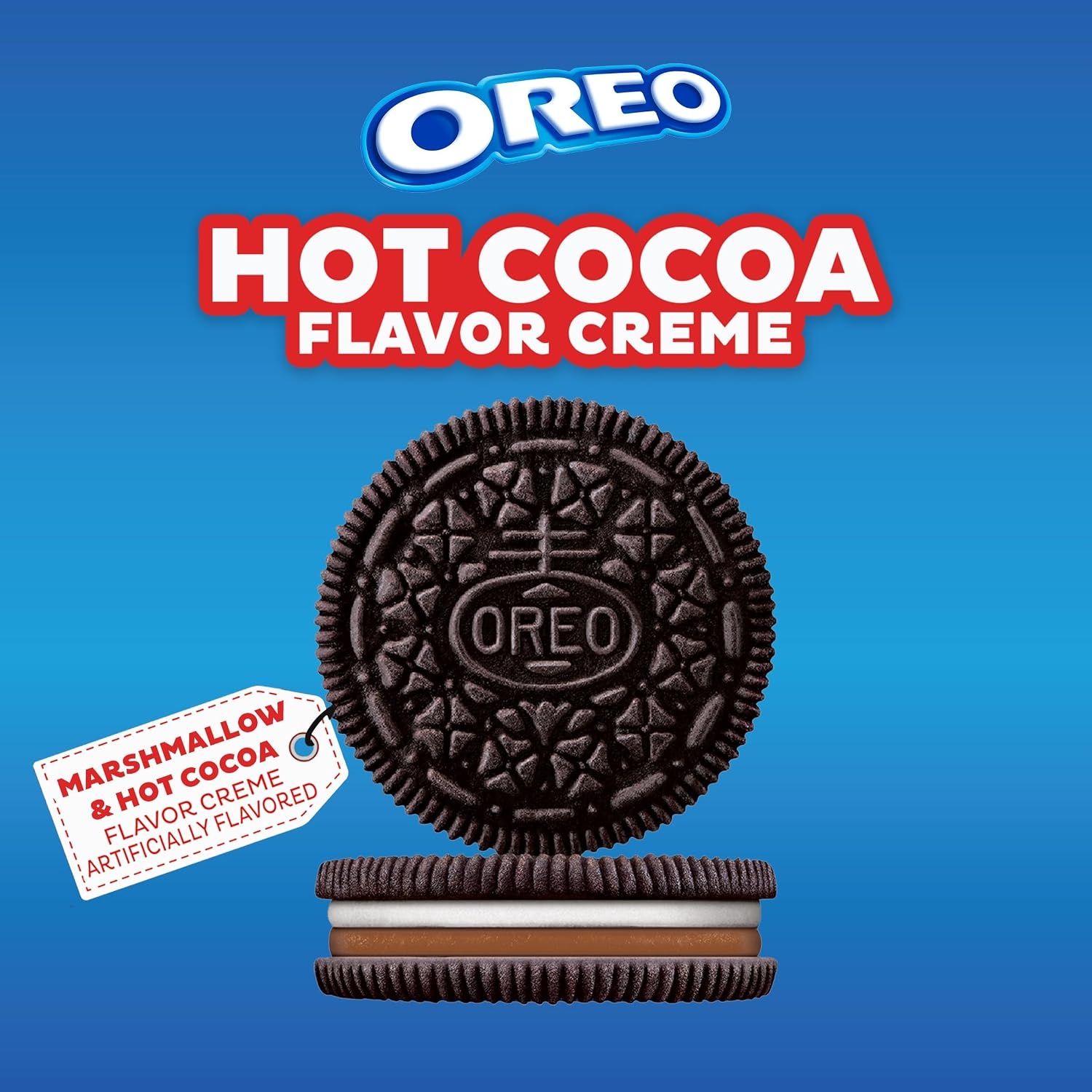 image:imageOREO Double Stuf Chocolate Sandwich Cookies Family Size 3 PacksChocolate