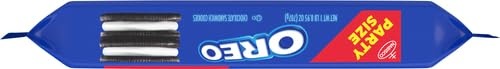 image:imageOREO Double Stuf Chocolate Sandwich Cookies Party Size 2495 oz2495 Ounce Pack of 3