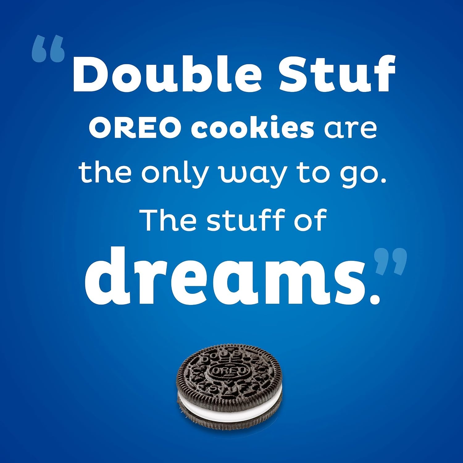 image:imageOREO Double Stuf Chocolate Sandwich Cookies Party Size 2495 oz2495 Ounce Pack of 3