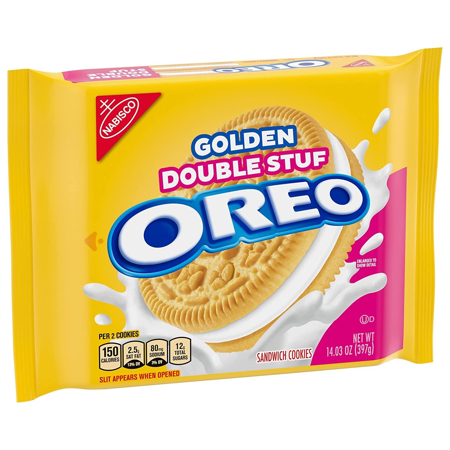 image:imageOREO Double Stuf Golden Sandwich Cookies 1403 oz
