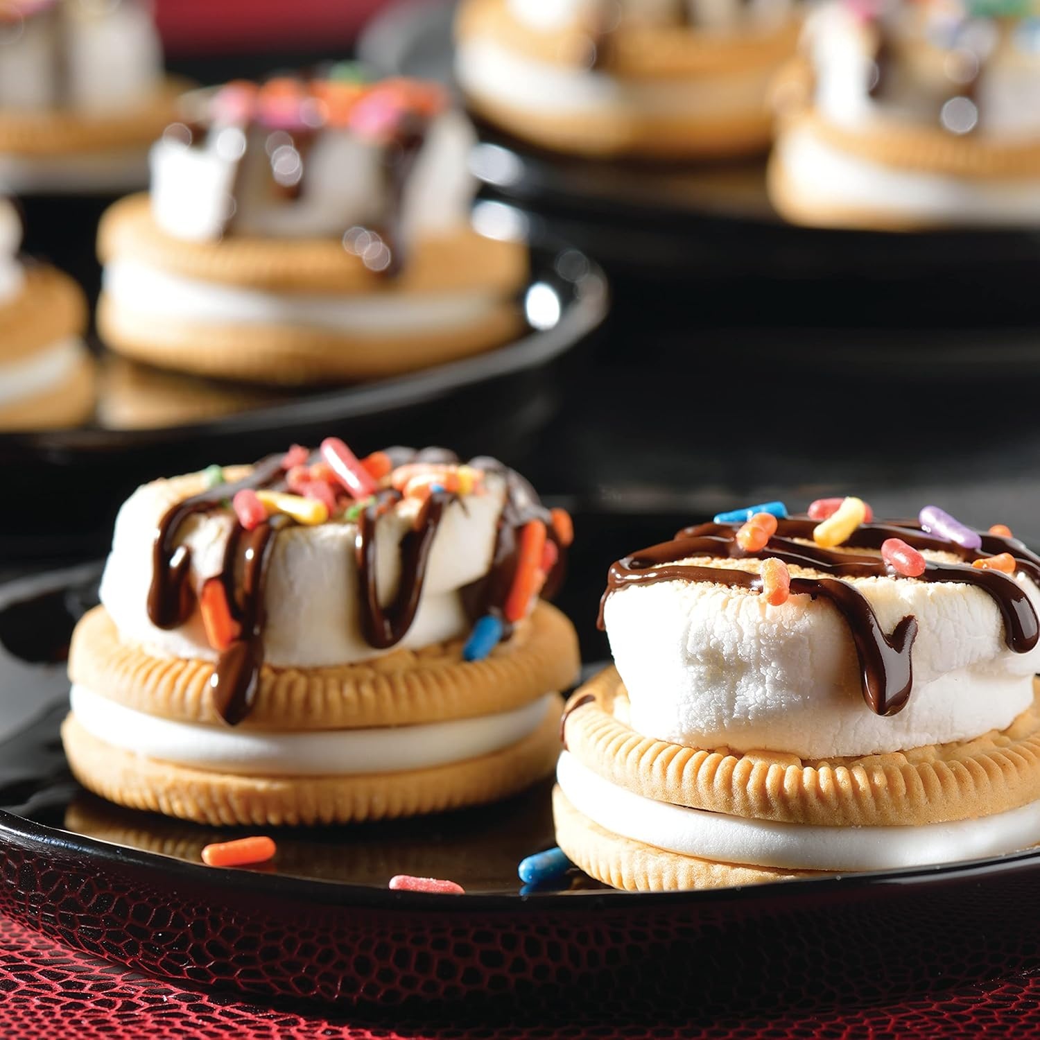 image:imageOREO Double Stuf Golden Sandwich Cookies Party Size 2495 oz2495 Ounce Pack of 1