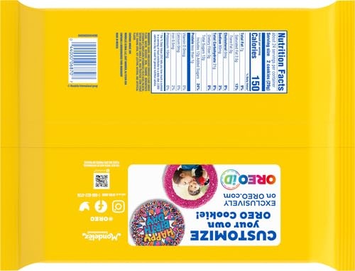image:imageOREO Double Stuf Golden Sandwich Cookies Party Size 2495 oz2495 Ounce Pack of 3