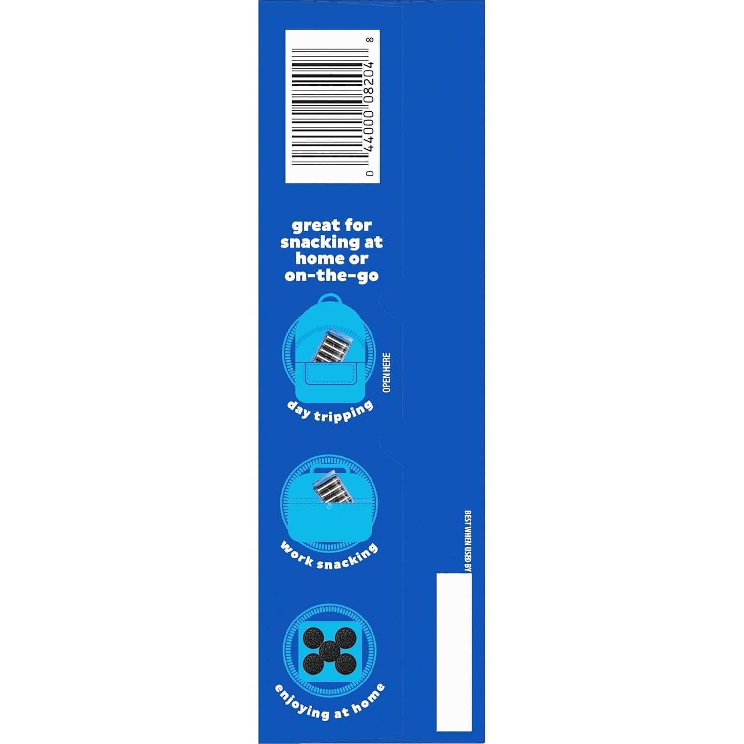 image:imageOREO Fresh Stacks Chocolate Sandwich Cookies Bulk Travel Snacks 6 Boxes 24 Multi Snack Packs