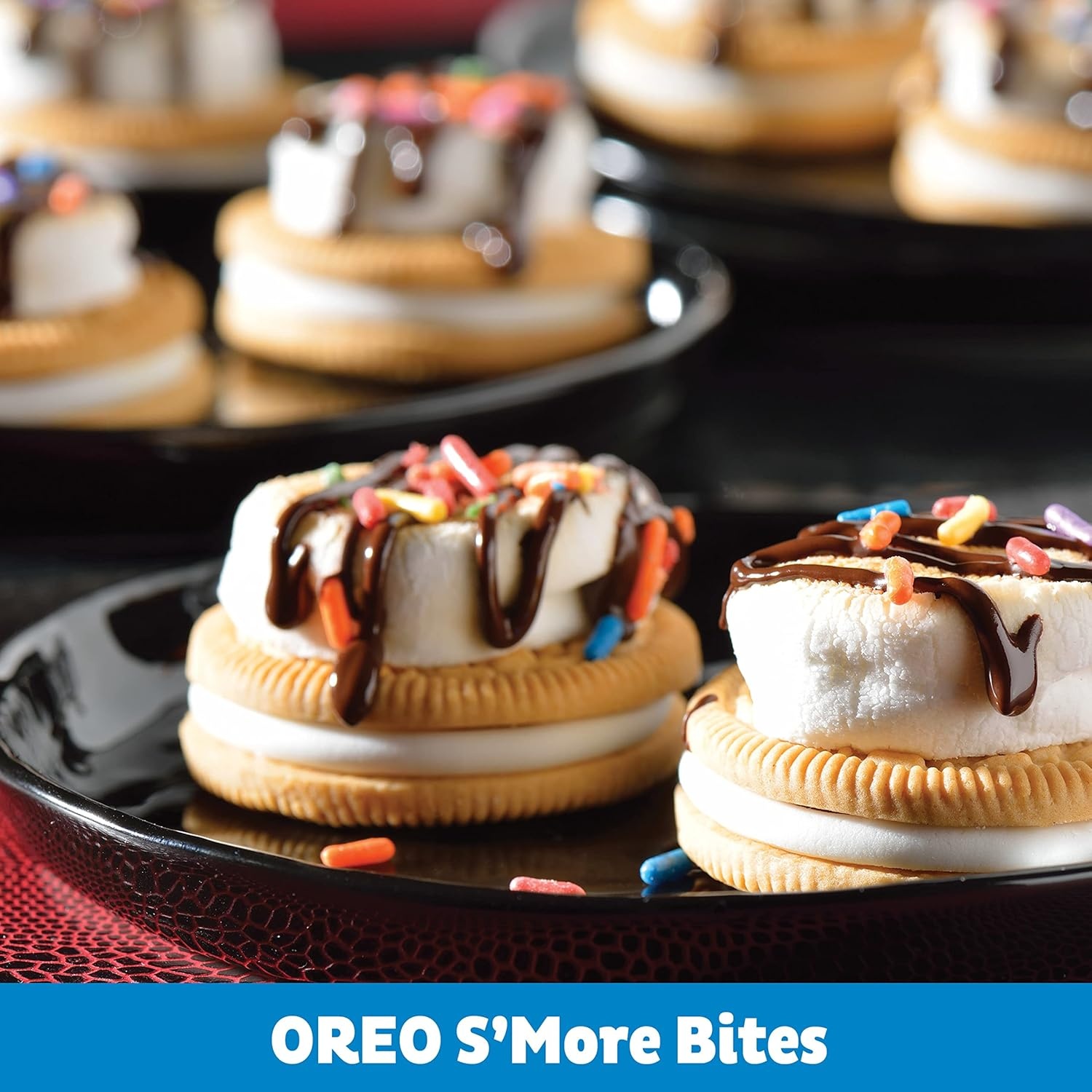 image:imageOREO Fresh Stacks Golden Sandwich Cookies Bulk Travel Snacks 6 Boxes 24 Multi Snack Packs24 Stacks