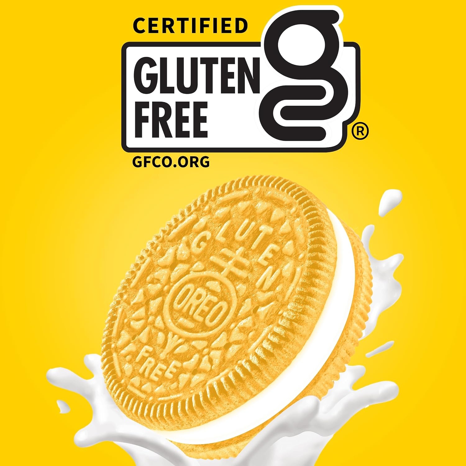 image:imageOREO Gluten Free Golden Sandwich Cookies Gluten Free Cookies 1208 oz1208 Ounce Pack of 12