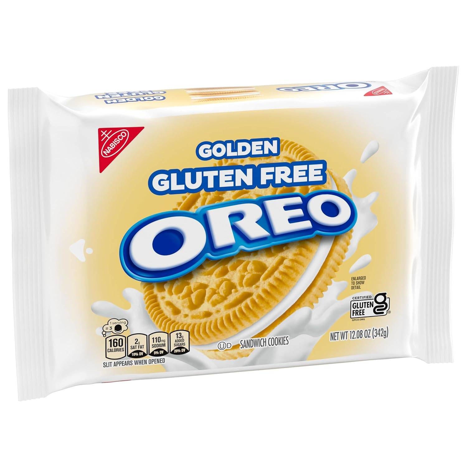 image:imageOREO Gluten Free Golden Sandwich Cookies Gluten Free Cookies 1208 oz1208 Ounce Pack of 12