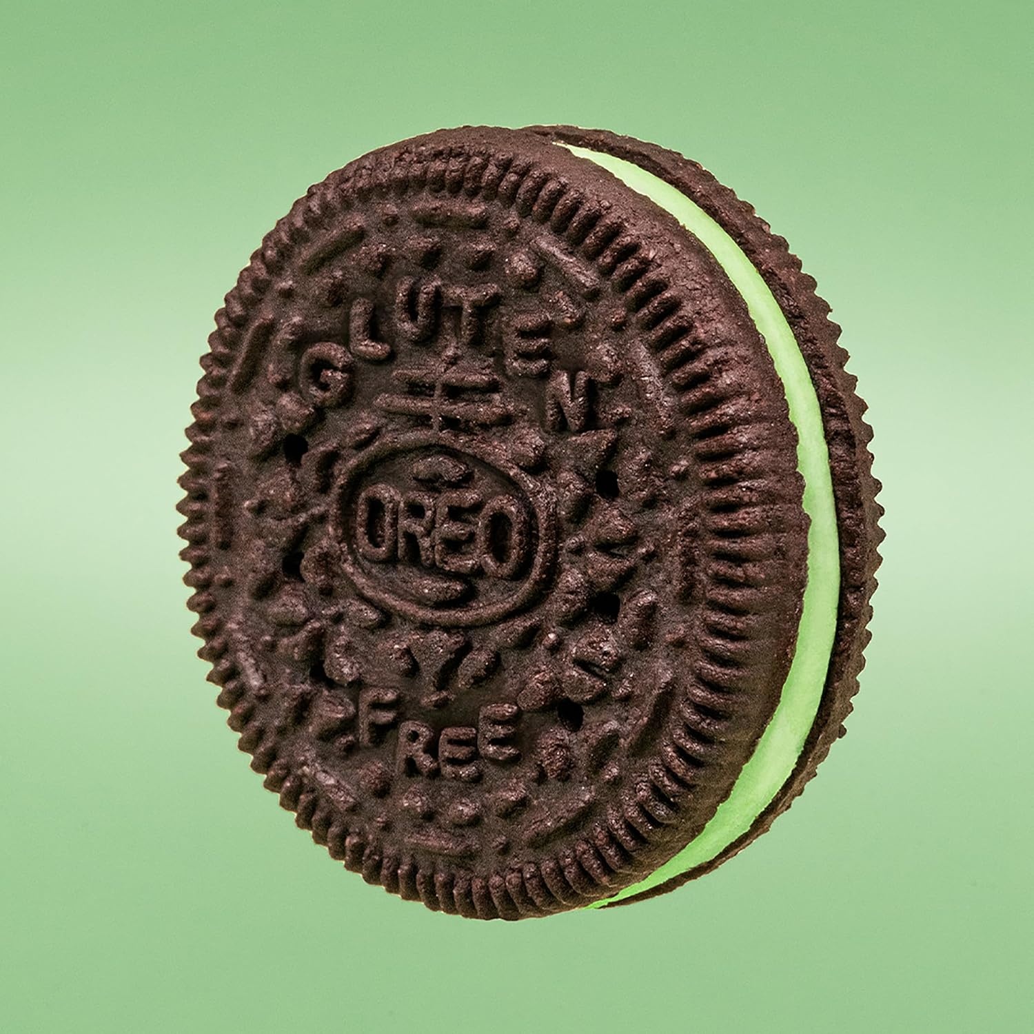 image:imageOREO Gluten Free Mint Creme Chocolate Sandwich Cookies Gluten Free Cookies 1247 oz