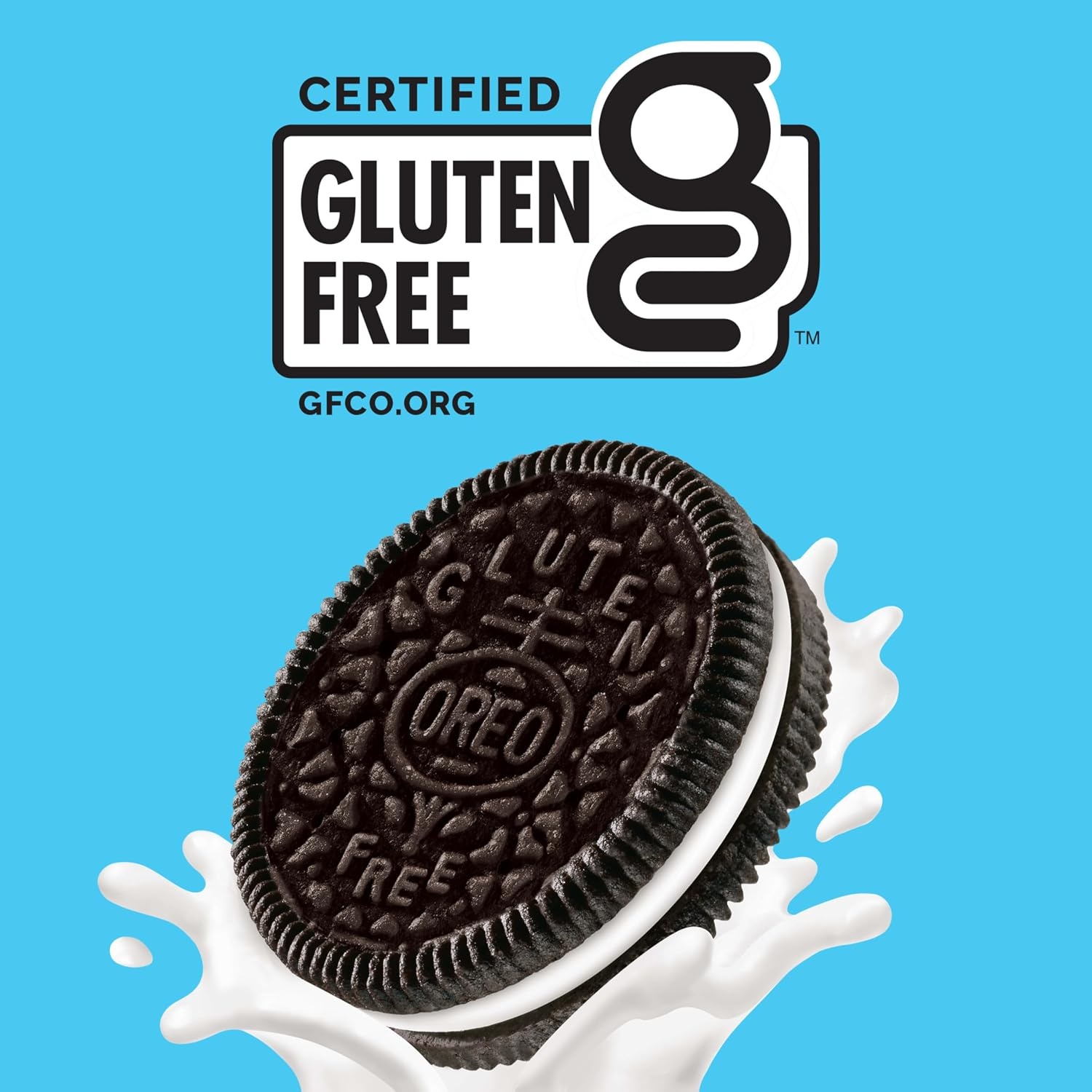 image:imageOREO Gluten Free Original amp Double Stuf Chocolate Sandwich Cookies Variety Pack Gluten Free Cookies 20 Snack Packs 2 Cookies Per Pack20 Count Pack of 1