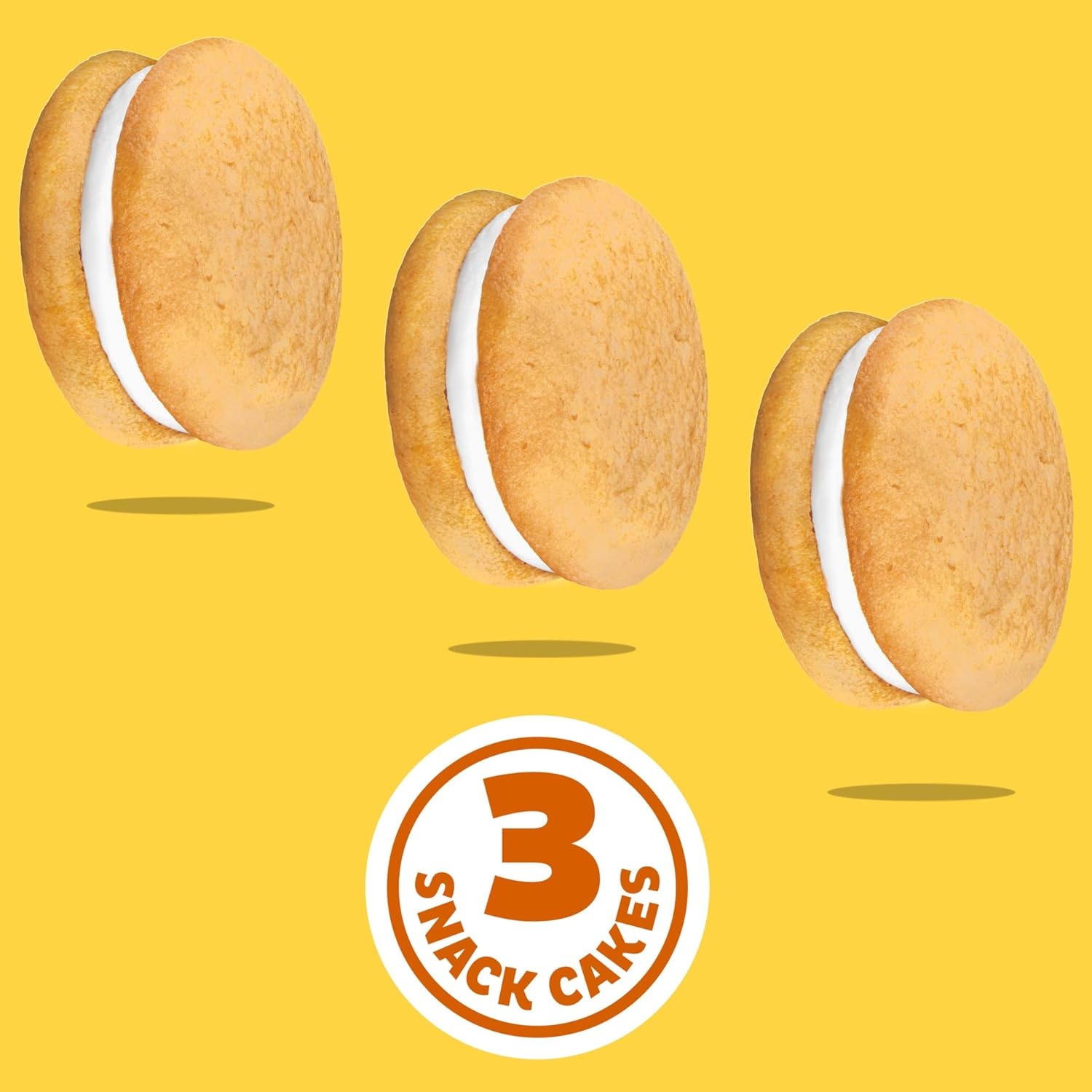 image:imageOREO Golden Cakesters Soft Snack Cakes 8303 oz Snack Packs303 Ounce Pack of 8
